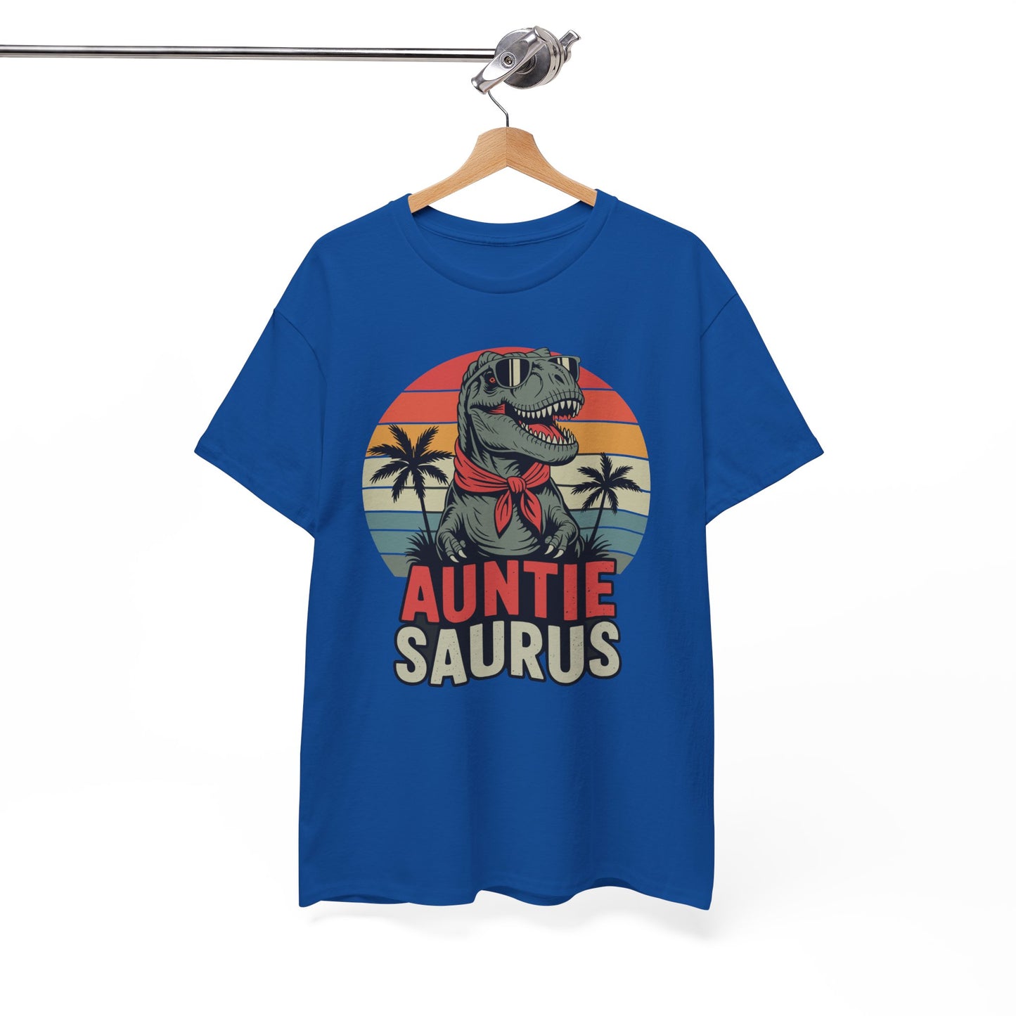 Auntiesaurus T Rex Dinosaur Auntie Saurus Family Matching T-Shirt