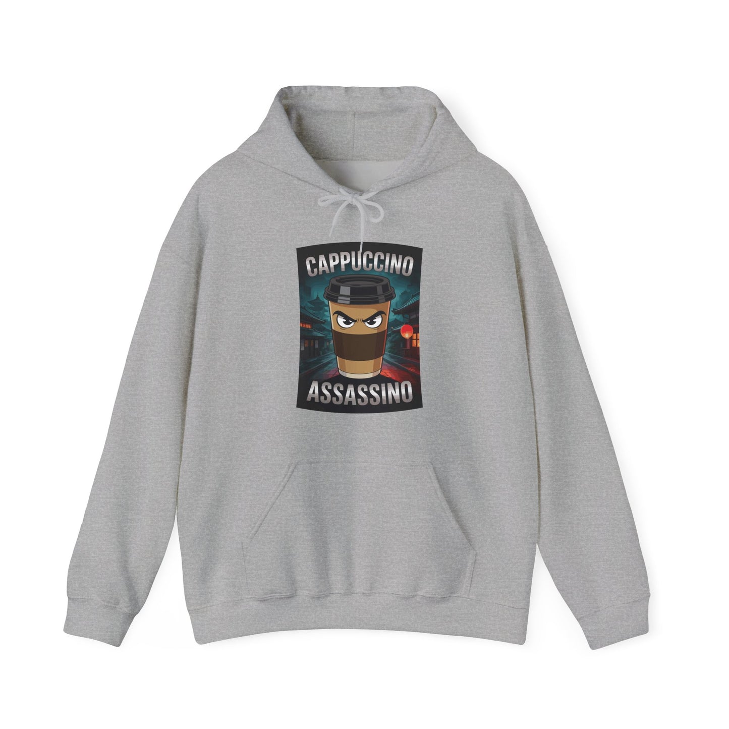Cappuccino Assassino Coffee Lovers Italian Brainrot Meme Hoodie