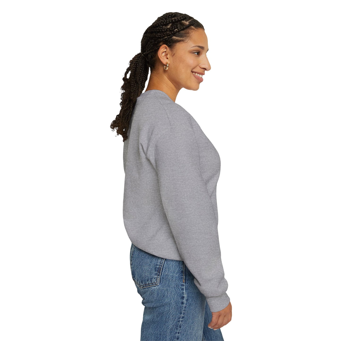 Baseball Grandma Women Baseball Heart Mothers Day Sweatshirt