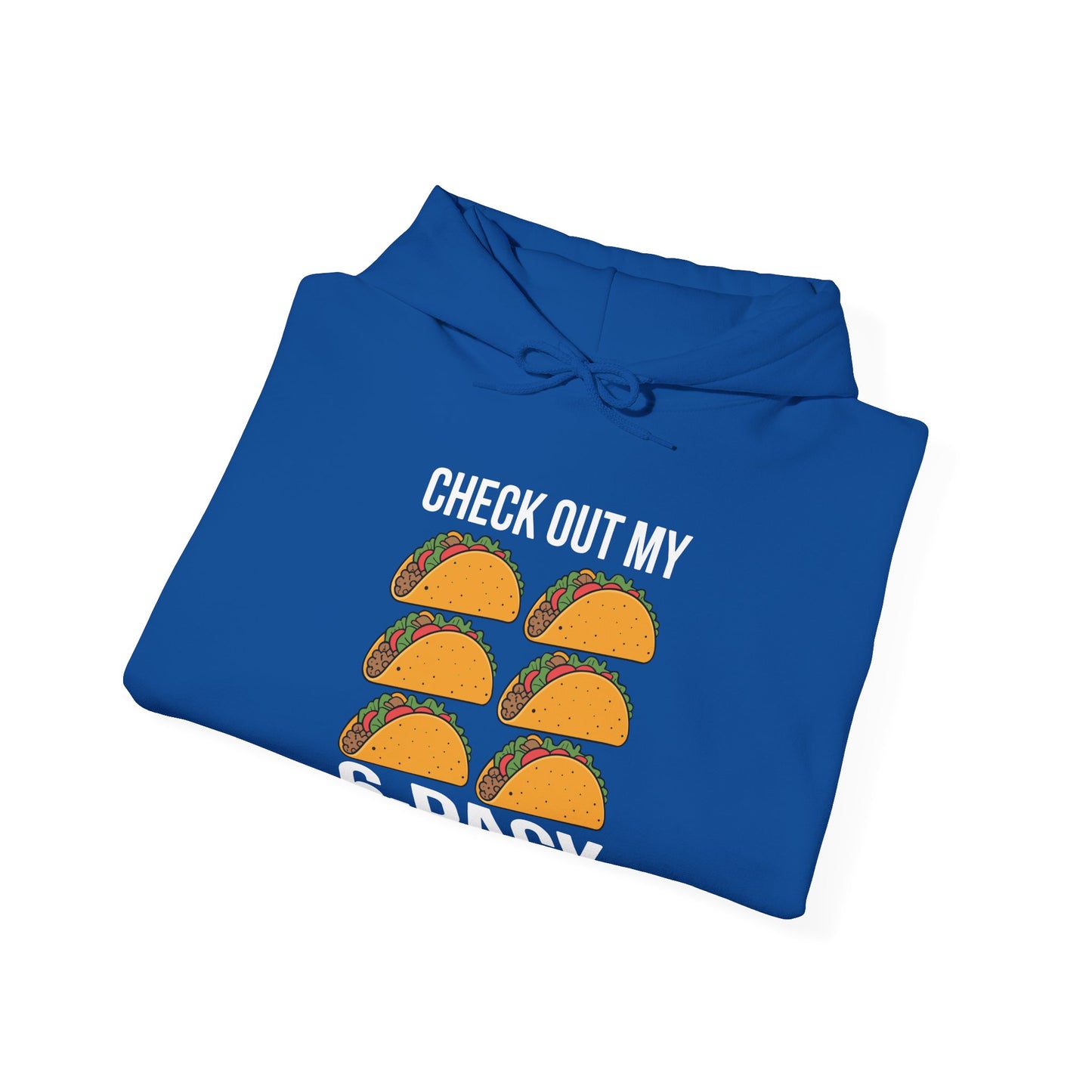 6 Pack Fitness Taco Funny Mexican Gym Top for Taco Lovers Hoodie