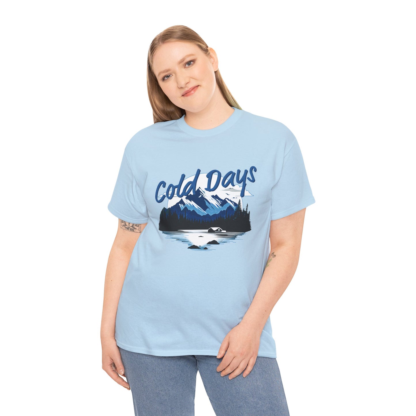 Cold Days Club Retro Aesthetic T-Shirt