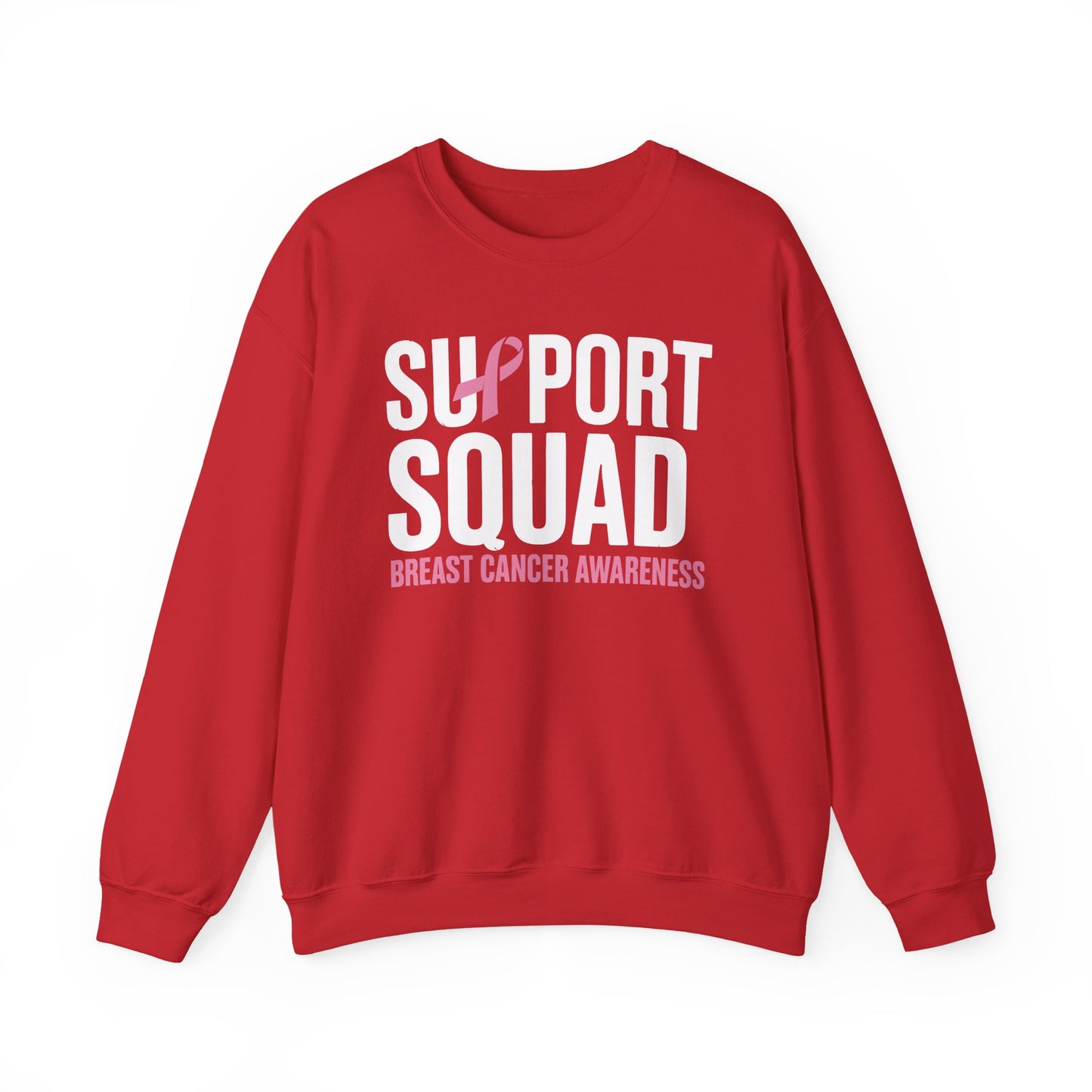 Breast Cancer Shirts Support Squad Breast Cancer Awareness Sweatshirt