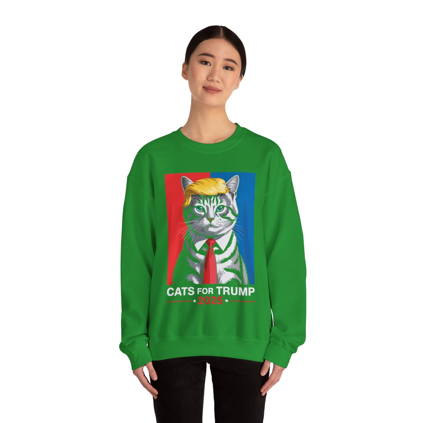 Cats For Trump 2025 Funny Tee For Vance Trump Sweatshirt
