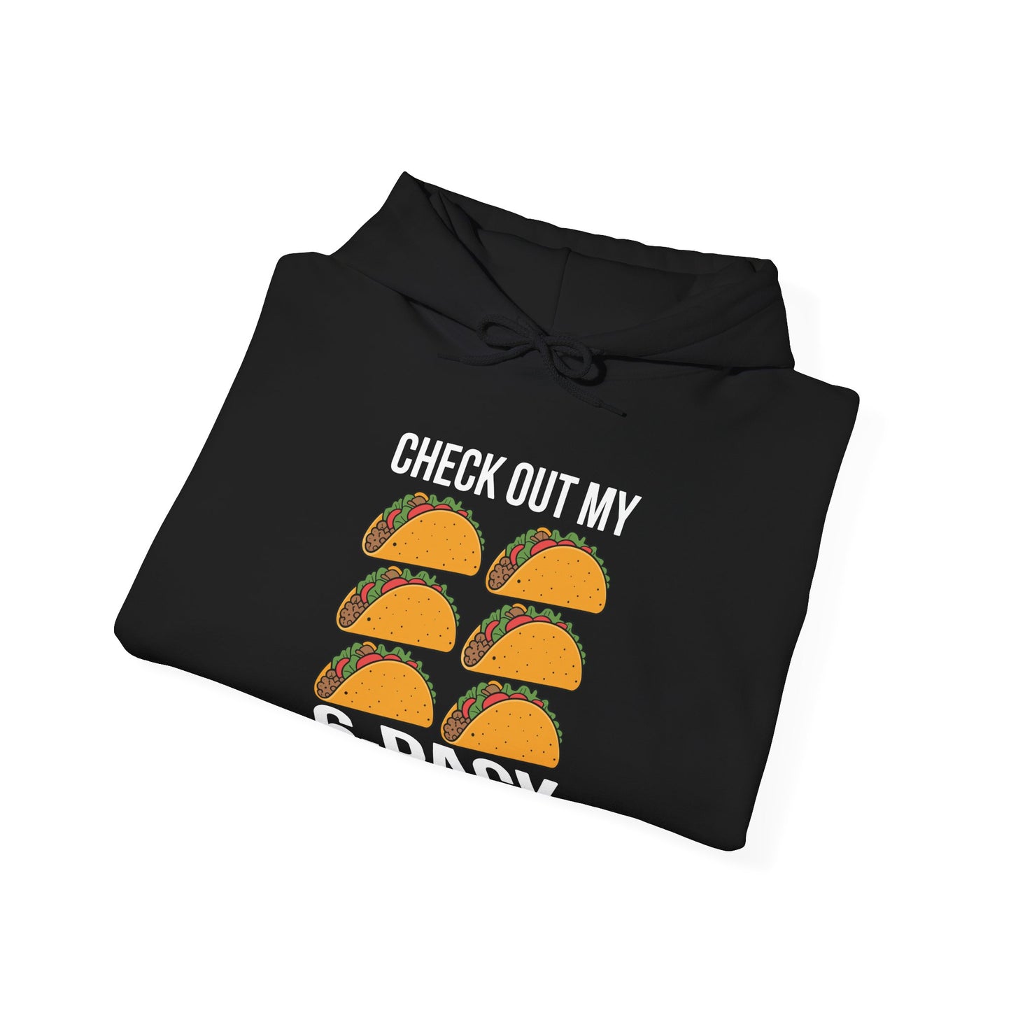 6 Pack Fitness Taco Funny Mexican Gym Top for Taco Lovers Hoodie
