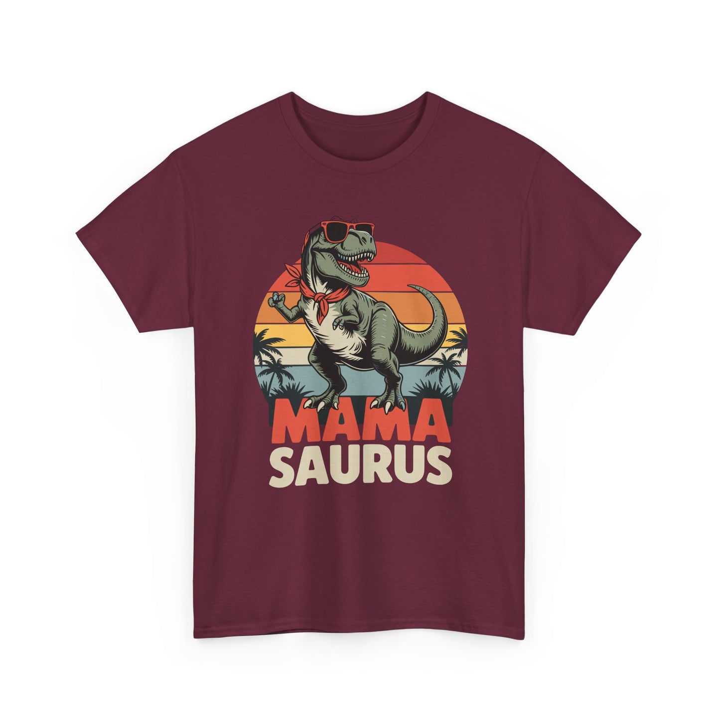 Mamasaurus T Rex Dinosaur Mama Saurus Family Matching Women T-Shirts