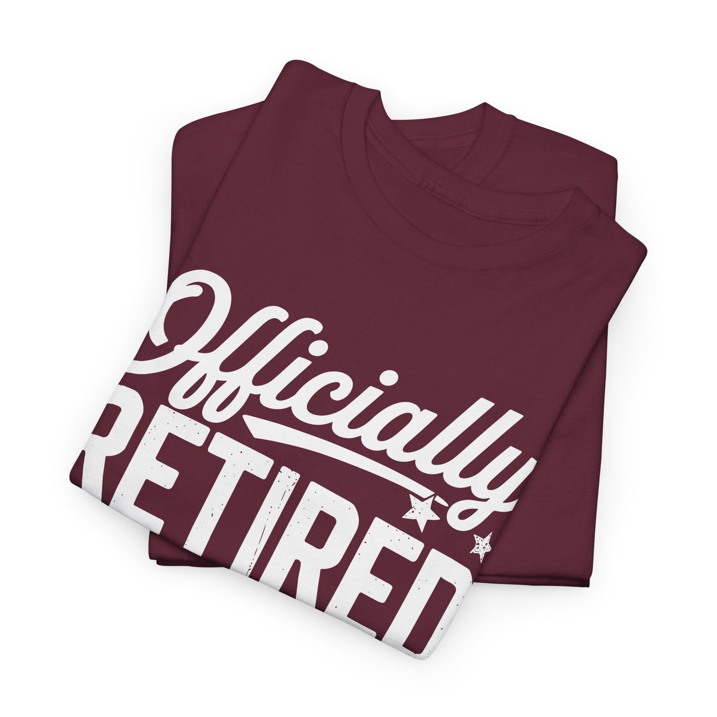Funny Retirement 2025 Officially Retired Vintage Humor T-Shirt