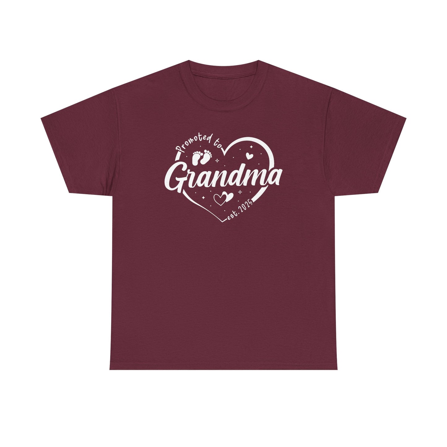 Promoted to Grandma Est 2025 Soon to be Grandma Mothers Day T-Shirt