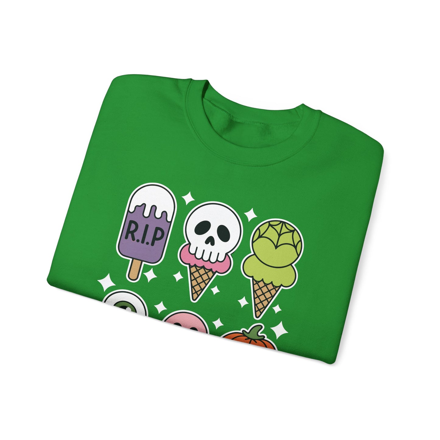 Horror Movie Summer Popsicle Halloween Ice Cream Summer-ween Sweatshirt for Men Women