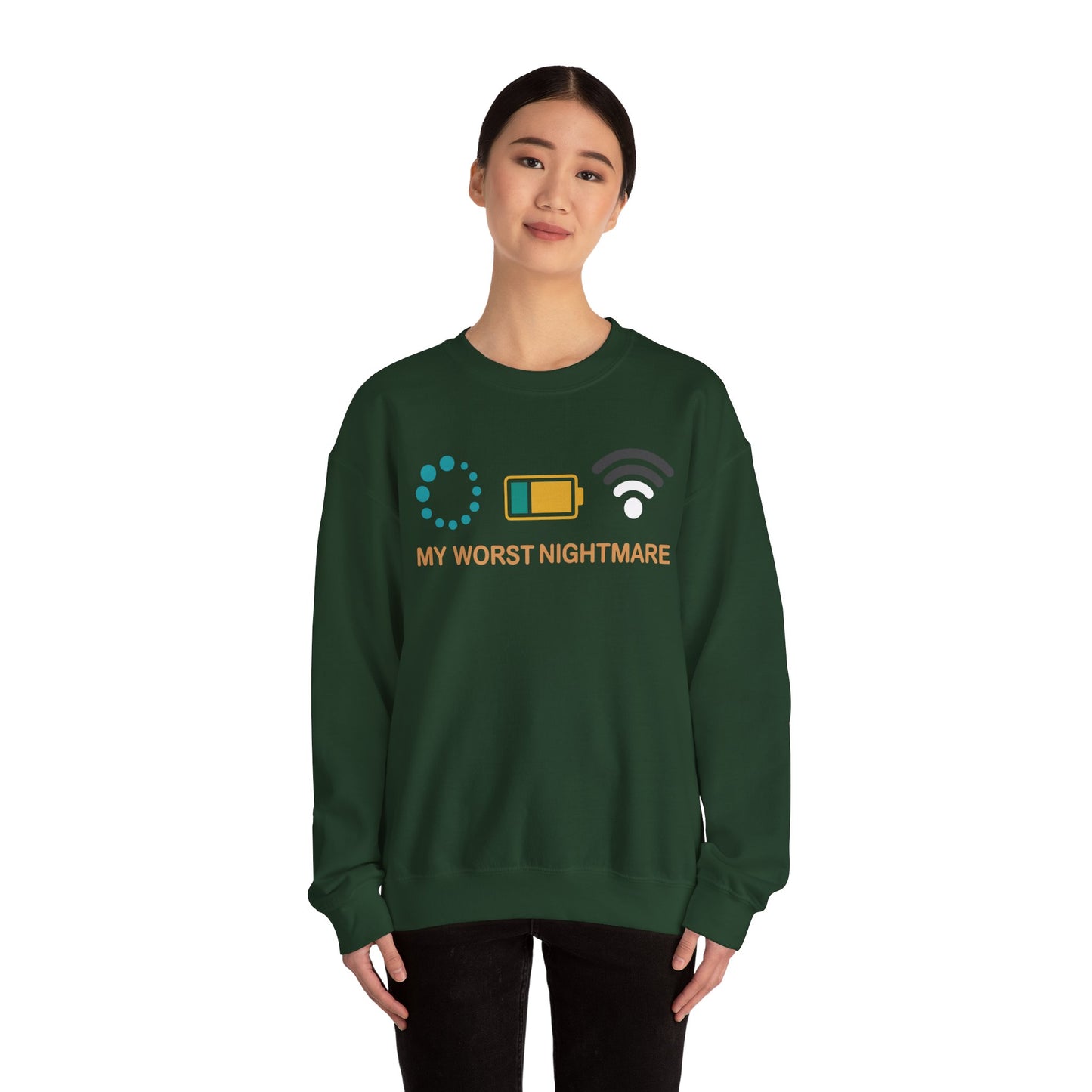 My Worst Nightmare Funny gifts for Gamers Sweatshirt