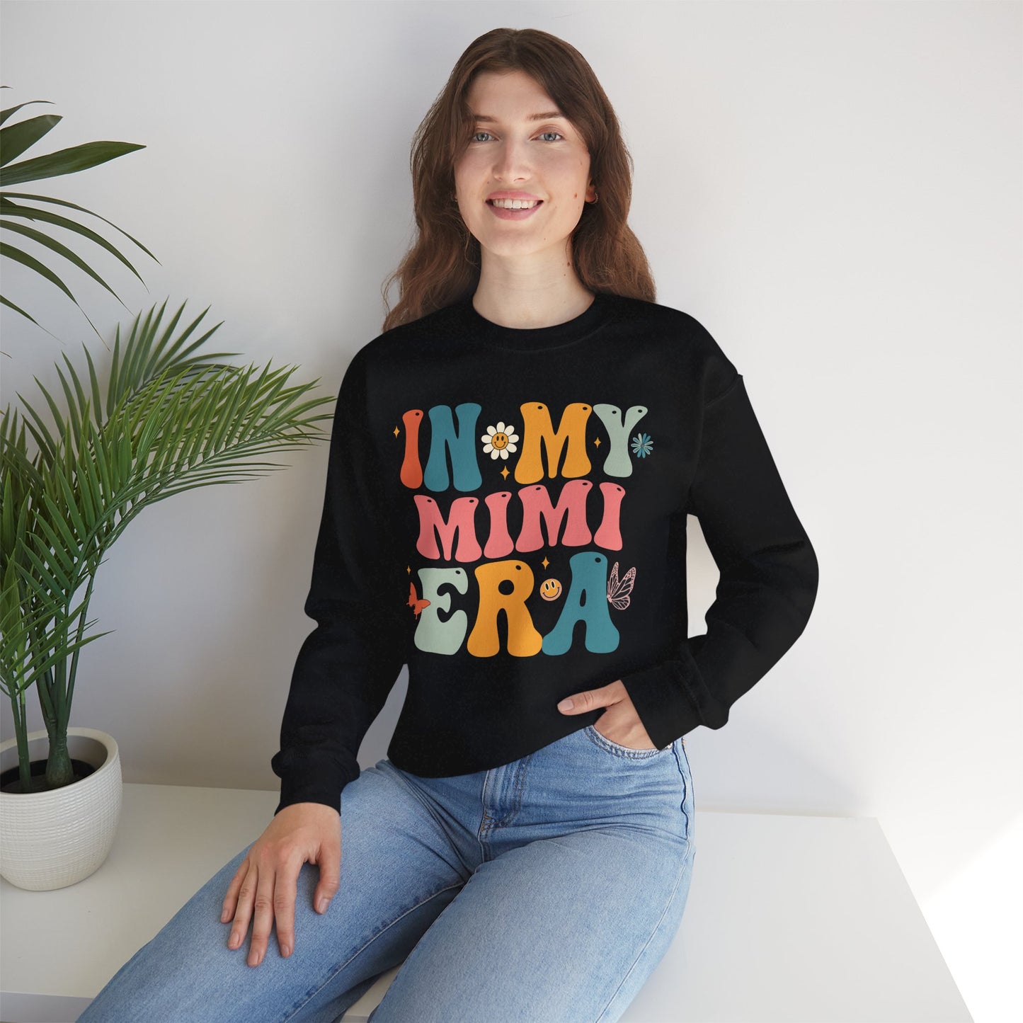 Groovy In My Mimi Era Mom Grandma Mothers Day Sweatshirt