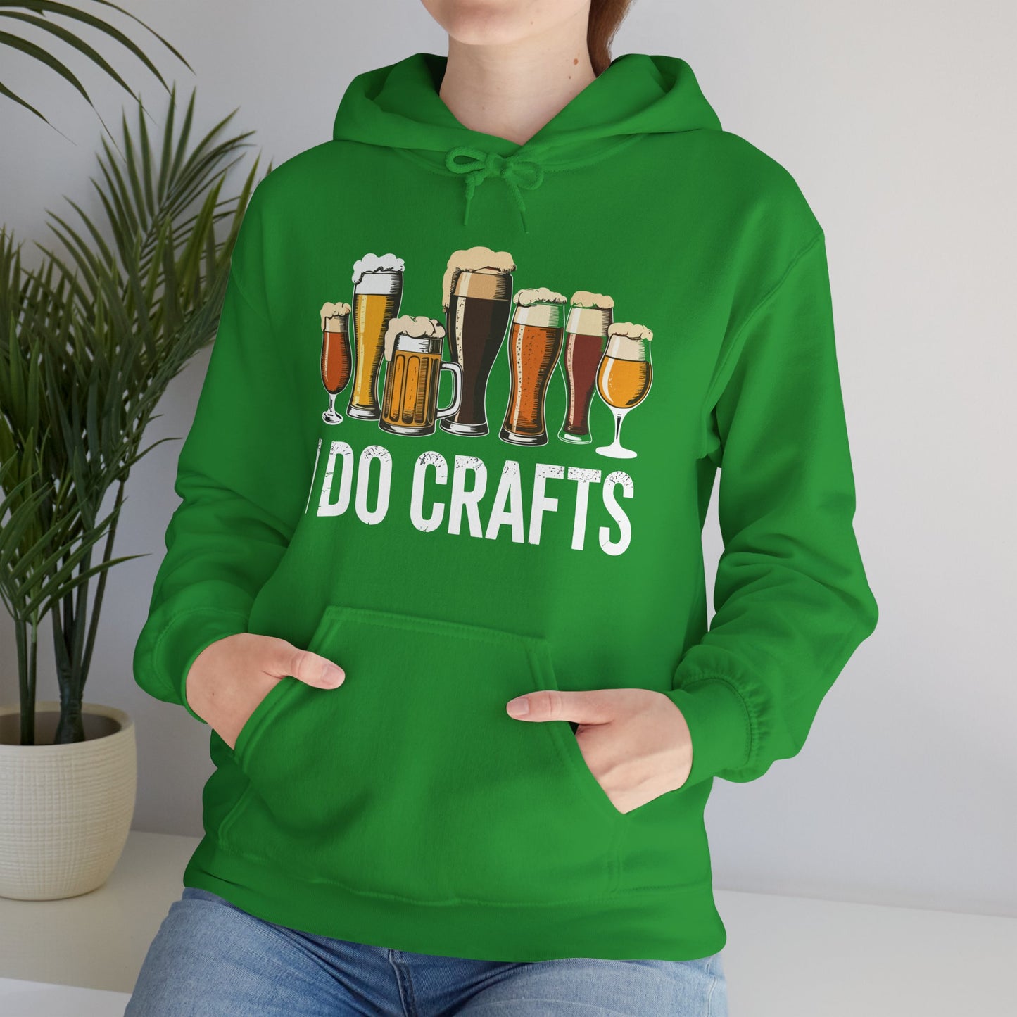 Craft Beer Vintage I Do Crafts Home Brew Art Hoodie