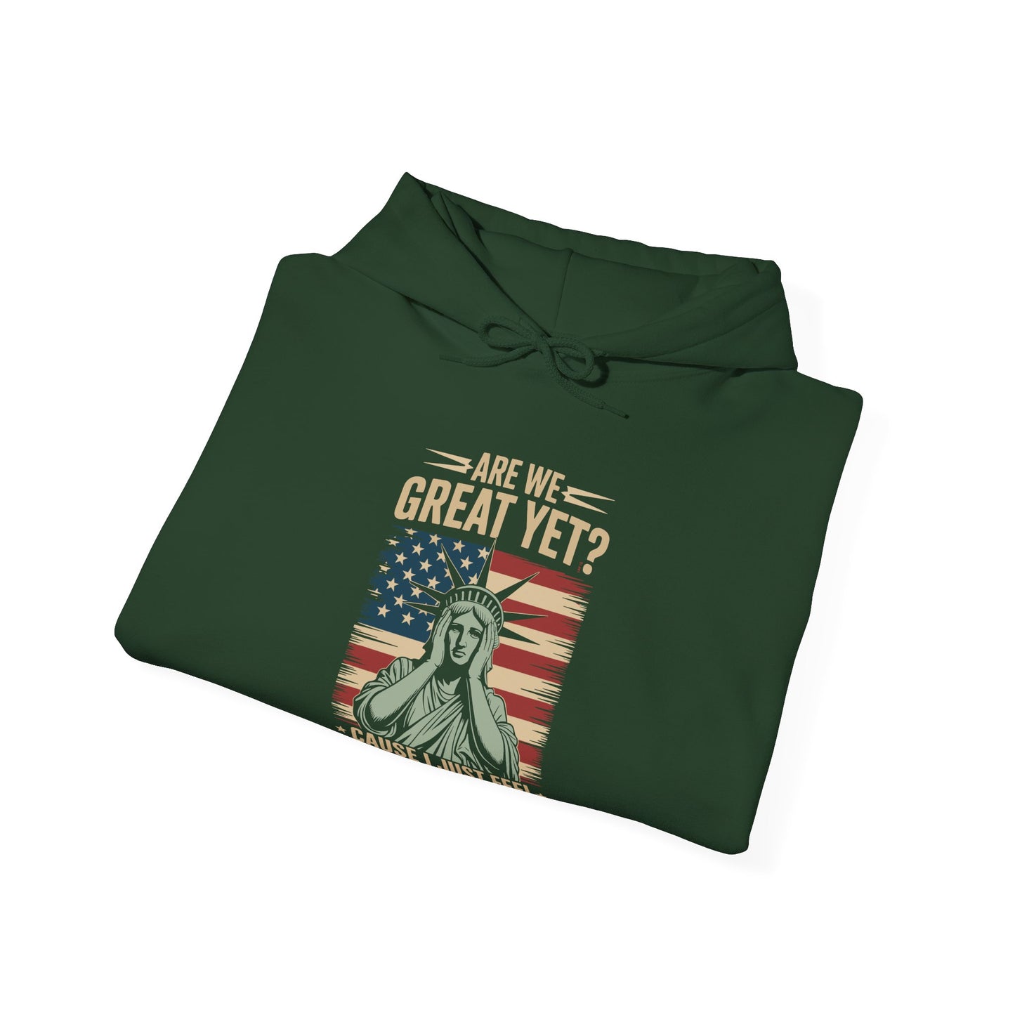Are We Great Yet Cause I Just Feel Embarrassed Anti Trump Hoodie