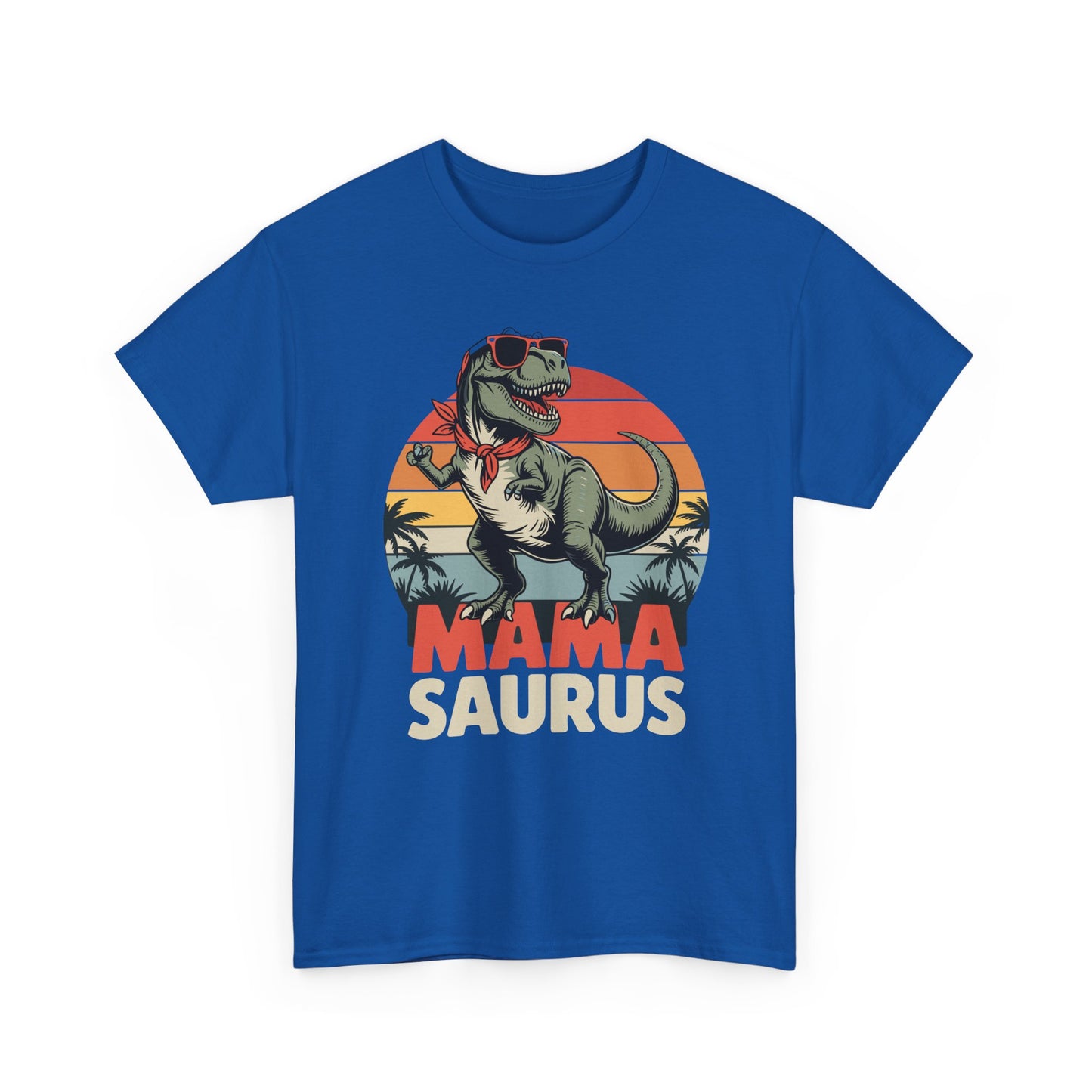 Mamasaurus T Rex Dinosaur Mama Saurus Family Matching Women T-Shirts
