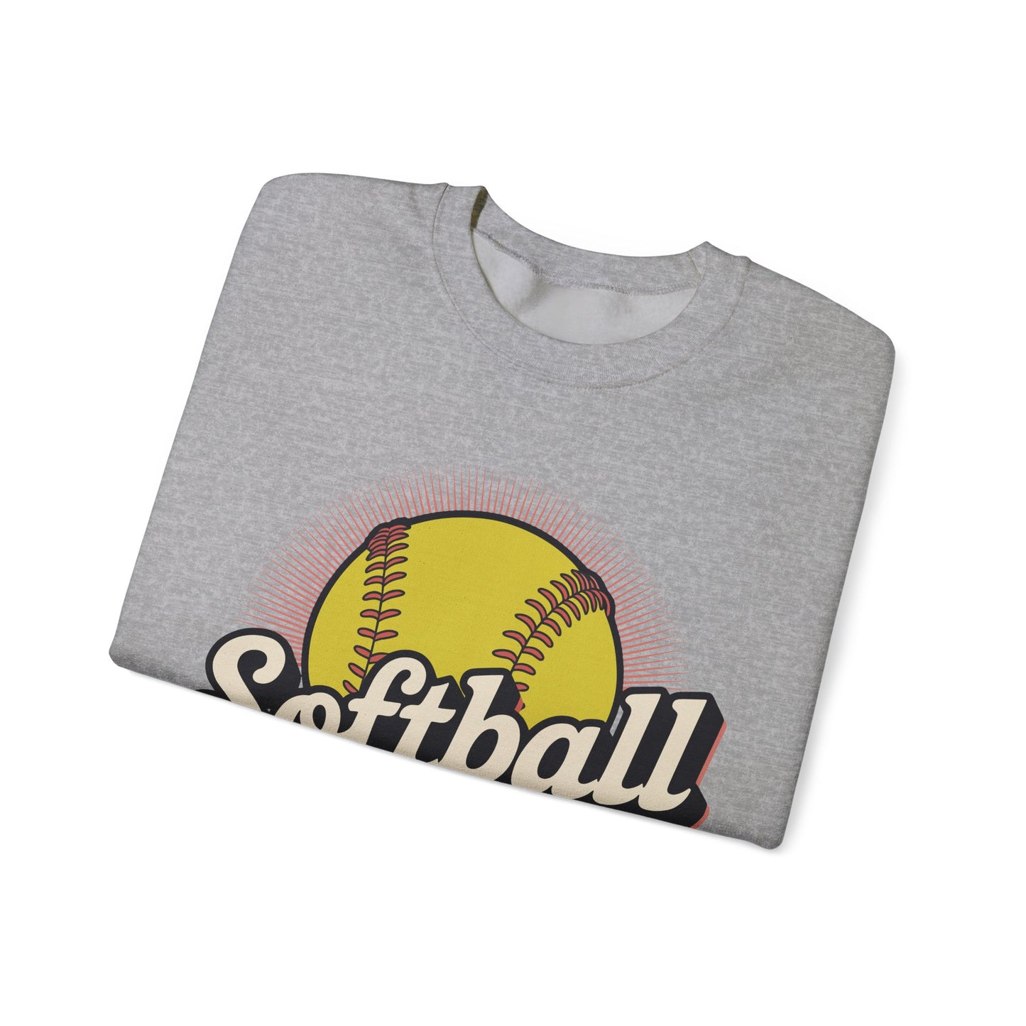 Funny Fathers Day Softball Dad Gift From Daughter Son Wife Sweatshirt