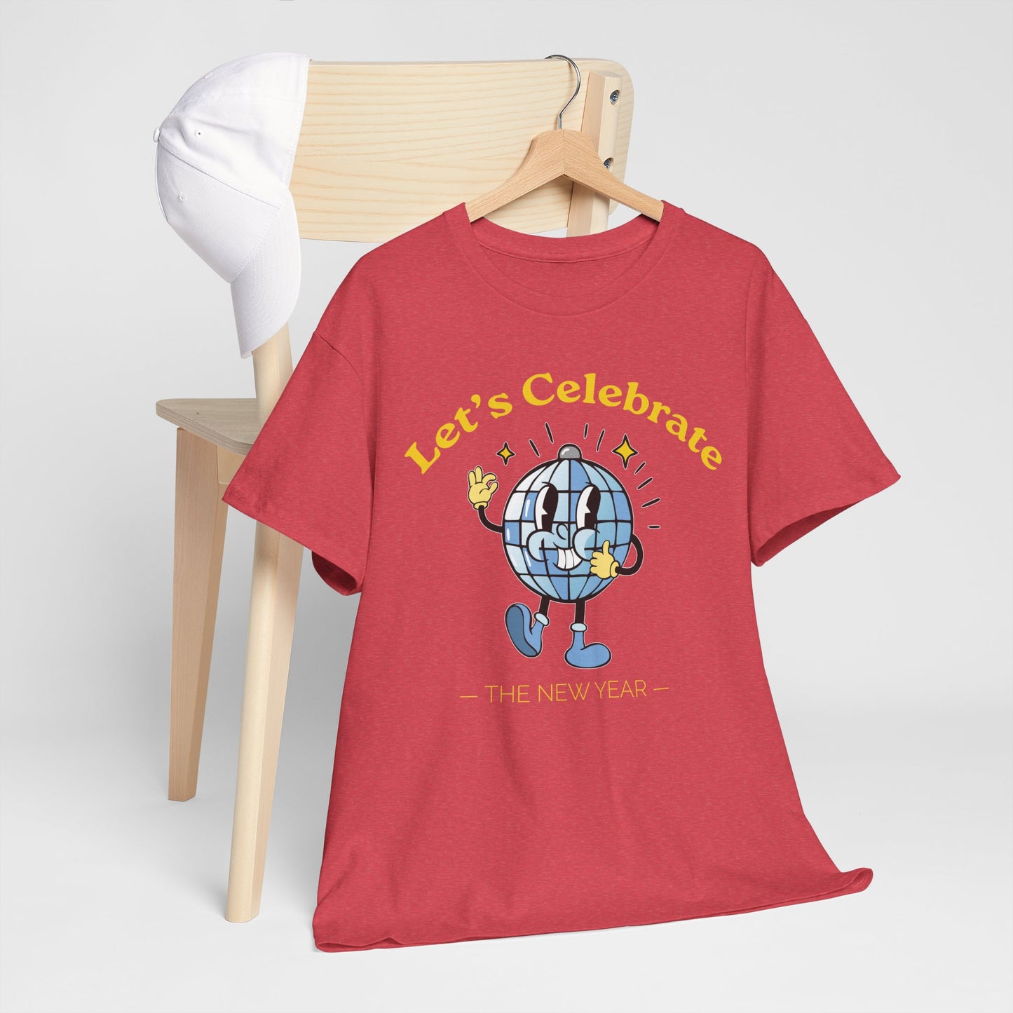 Cheers to Happy New Year Celebration T-Shirt Festivel NYE Party Tee for Men and Women