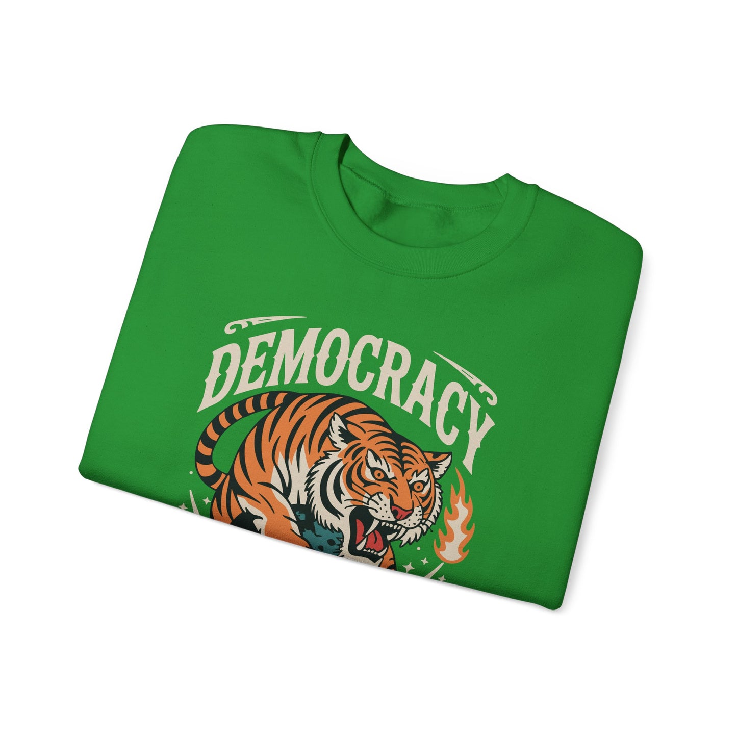 Democracy Has No King 8647 Anti Trump America Social Justice Sweatshirt