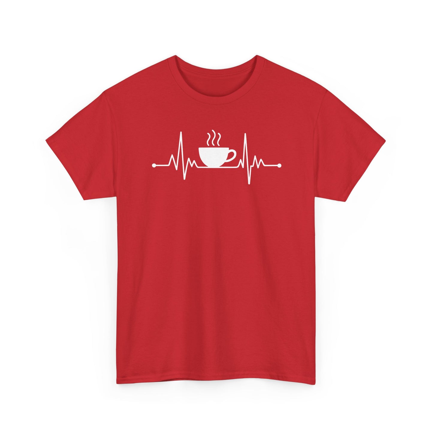 Coffee Heartbeat Drinking Coffee T-Shirt