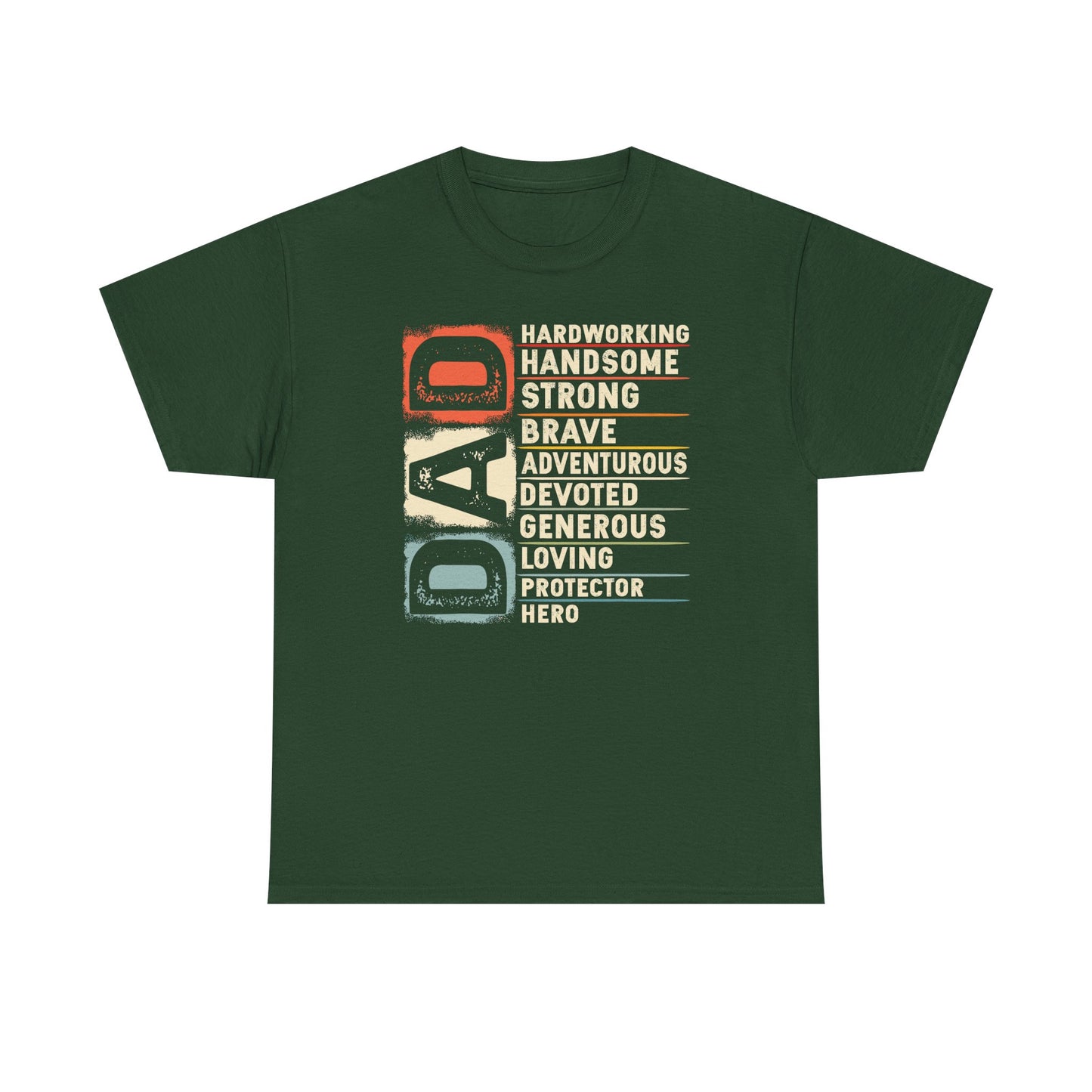 Vintage Funny Definition of Dad Retro Meme Joke Father's Day T-Shirt