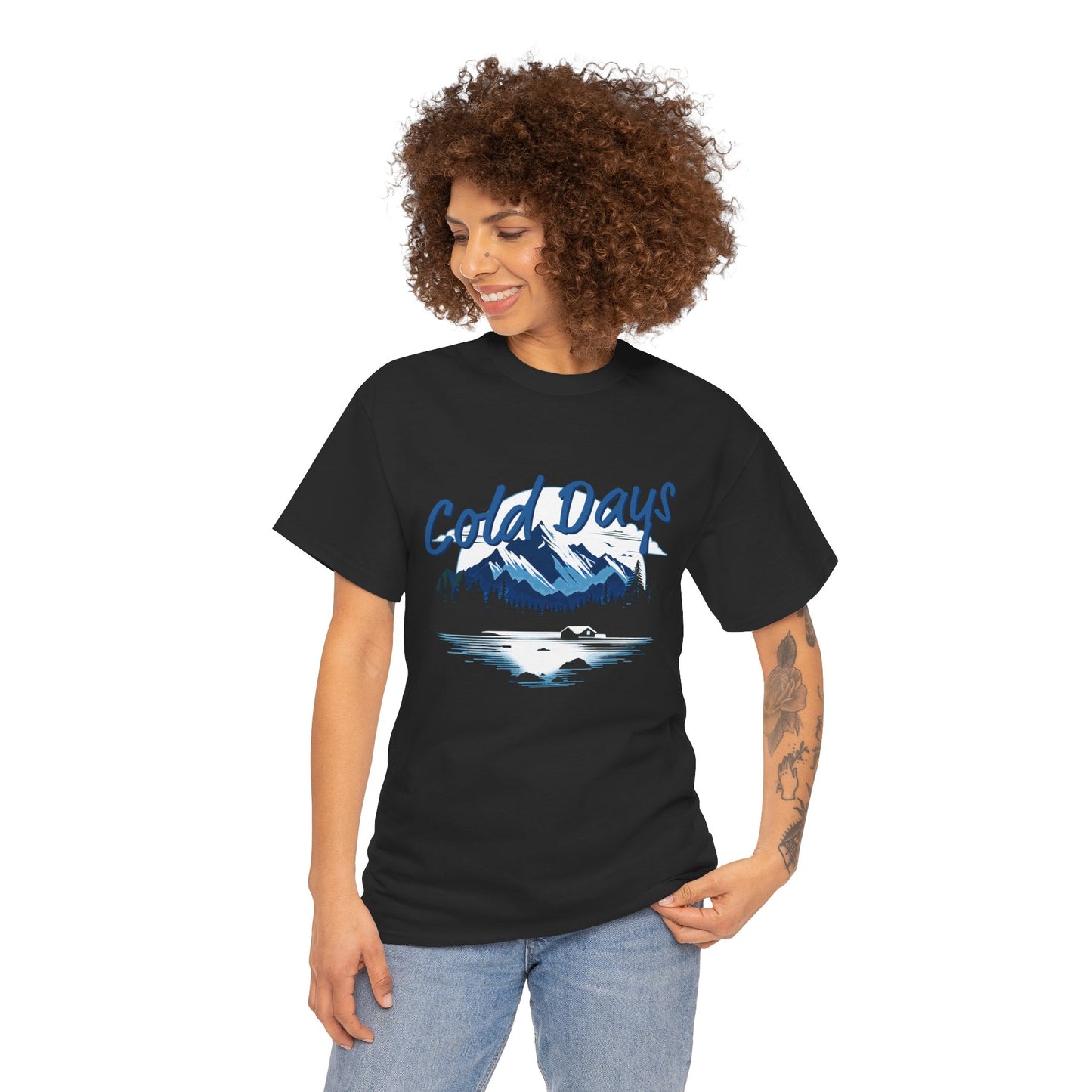Cold Days Club Retro Aesthetic T-Shirt