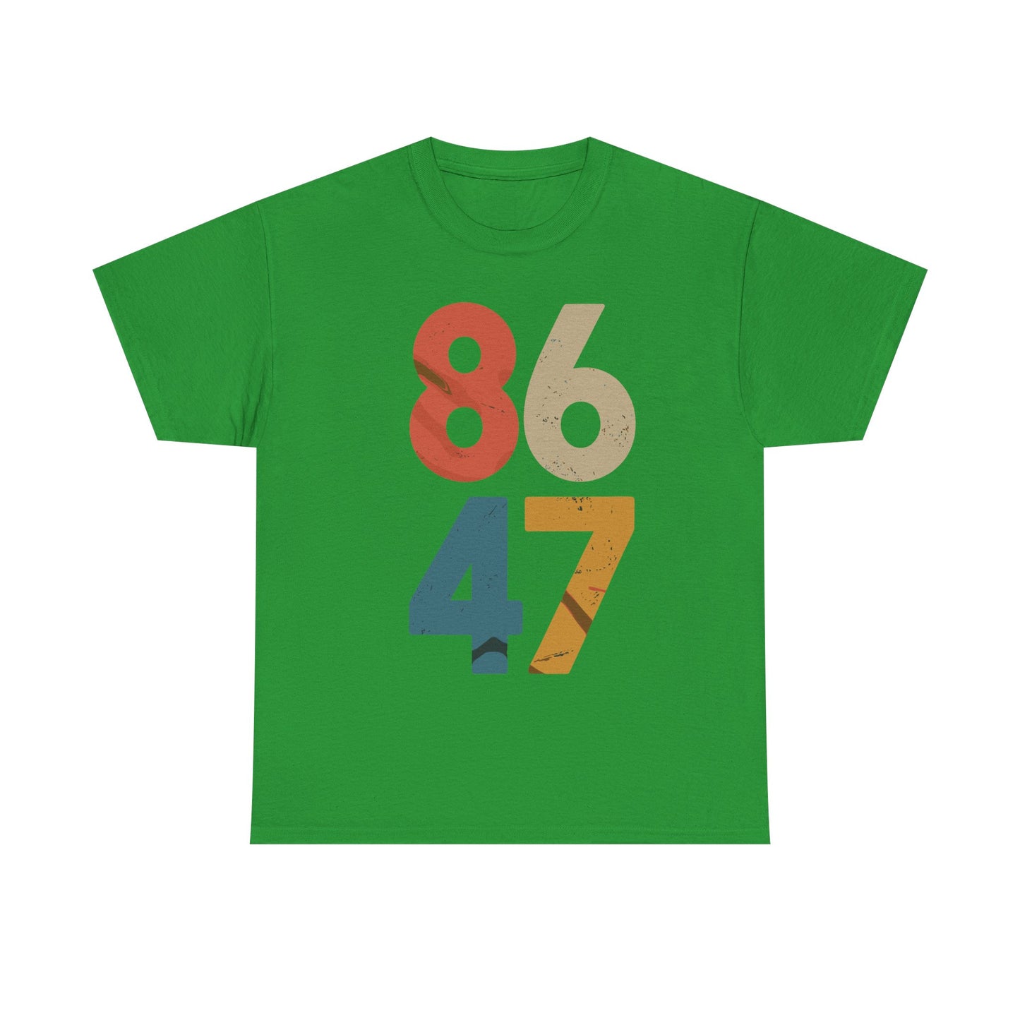 Classic Vintage 80s Style 86 47 Anti Trump T-Shirt