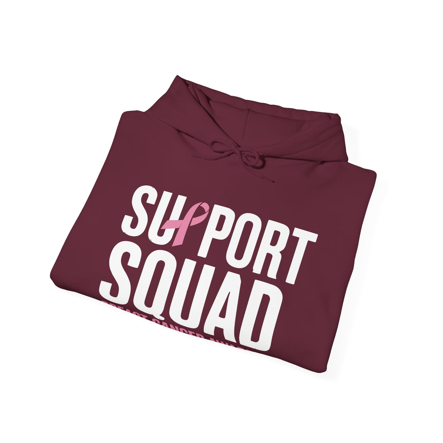Breast Cancer Shirts Support Squad Breast Cancer Awareness Hoodie