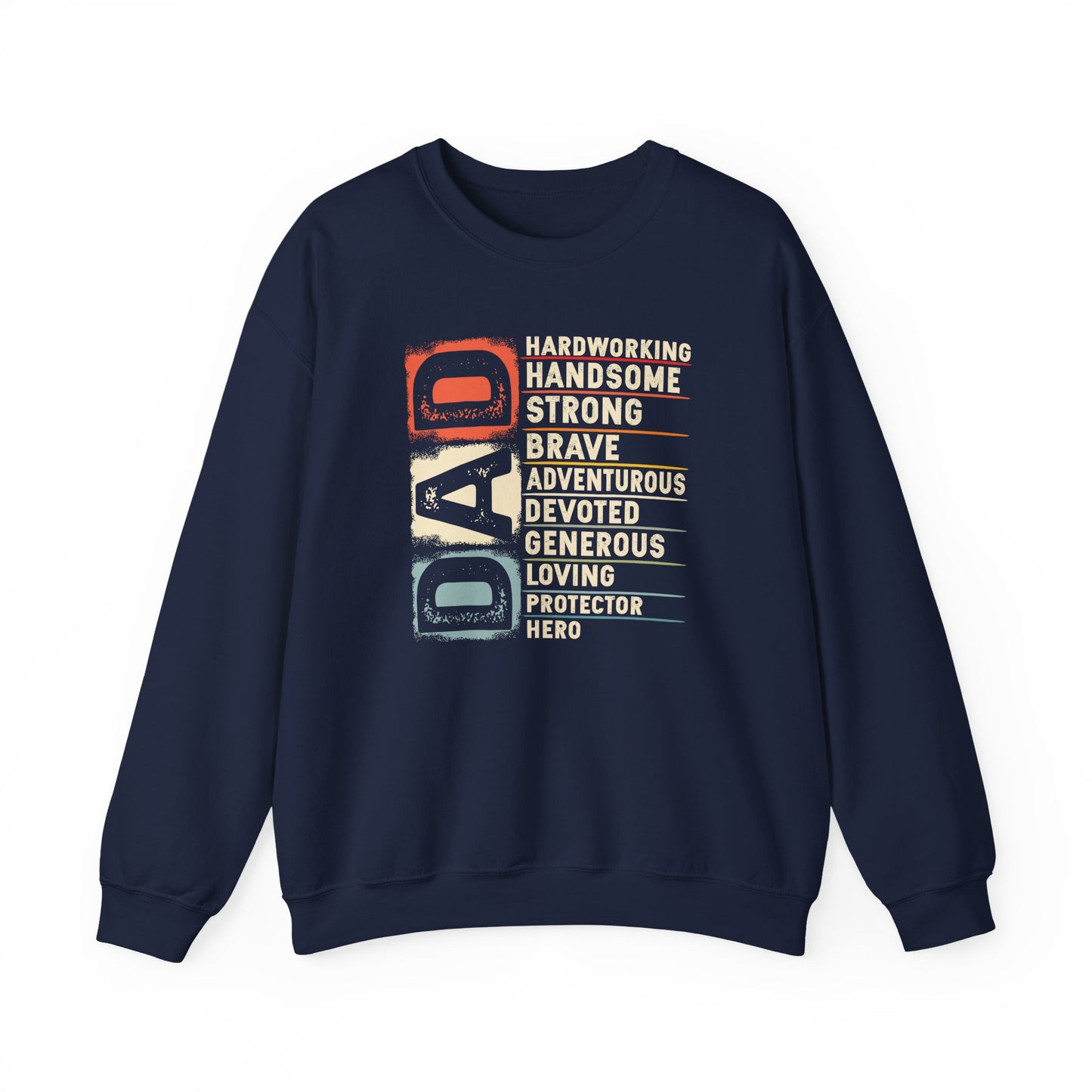 Vintage Funny Definition of Dad Retro Meme Joke Father's Day Sweatshirt