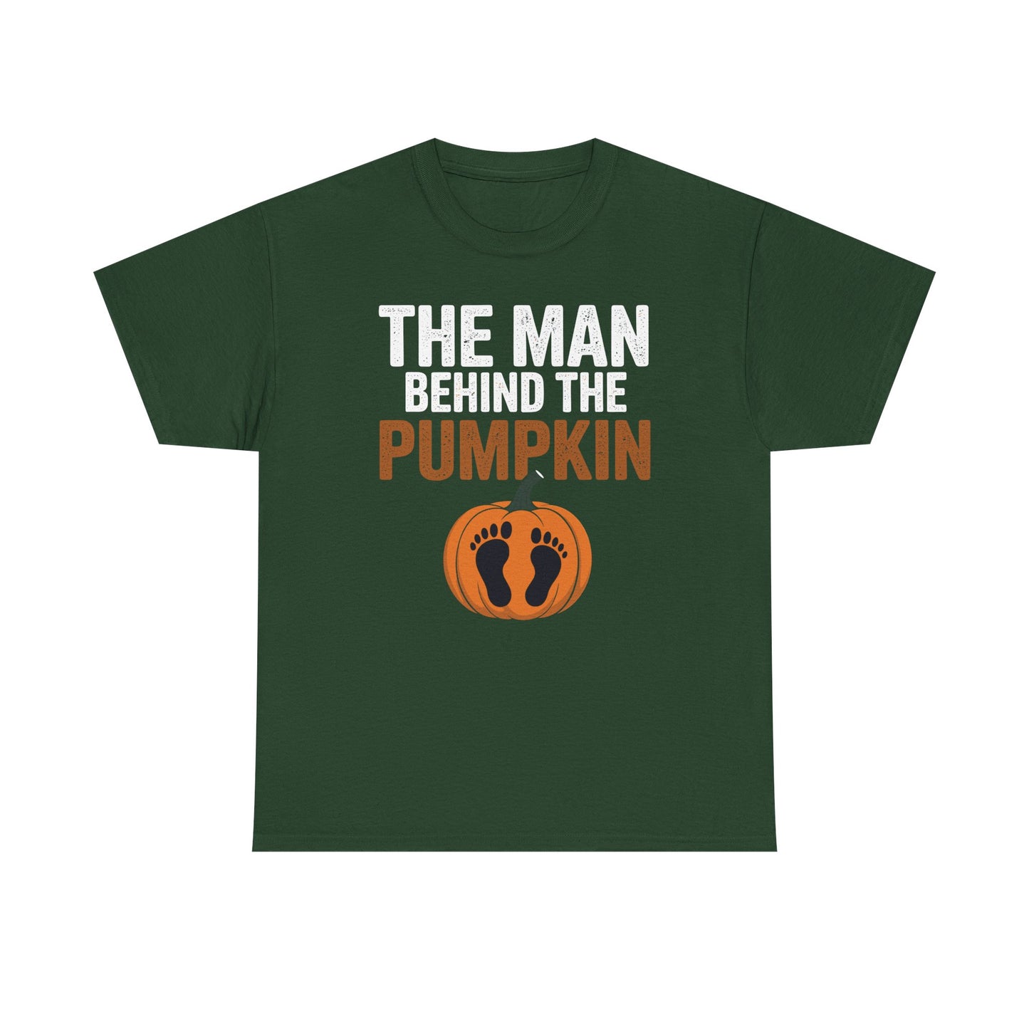 Pregnant Thanksgiving Costume for Dad Expecting Lil Pumpkin T-Shirt