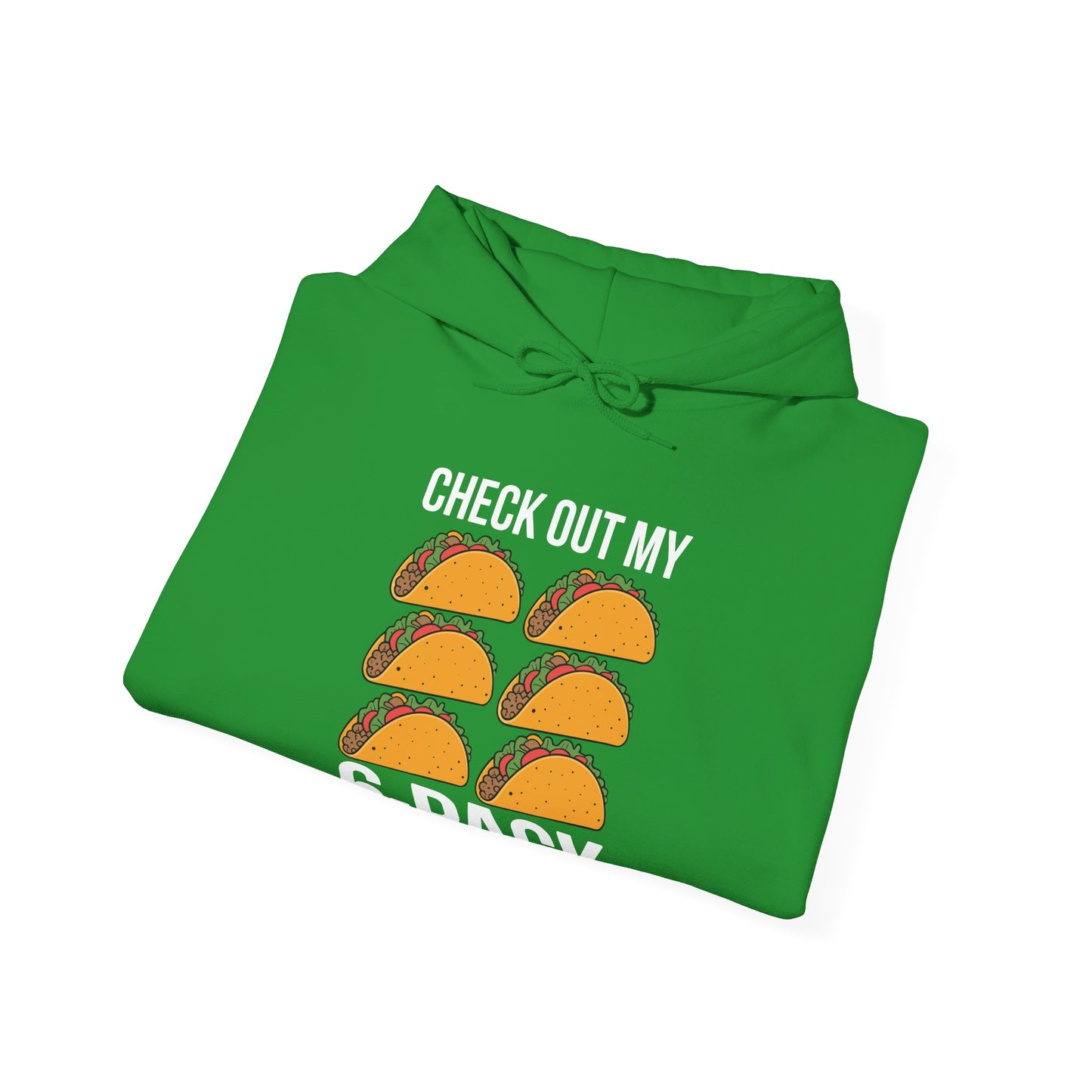 6 Pack Fitness Taco Funny Mexican Gym Top for Taco Lovers Hoodie
