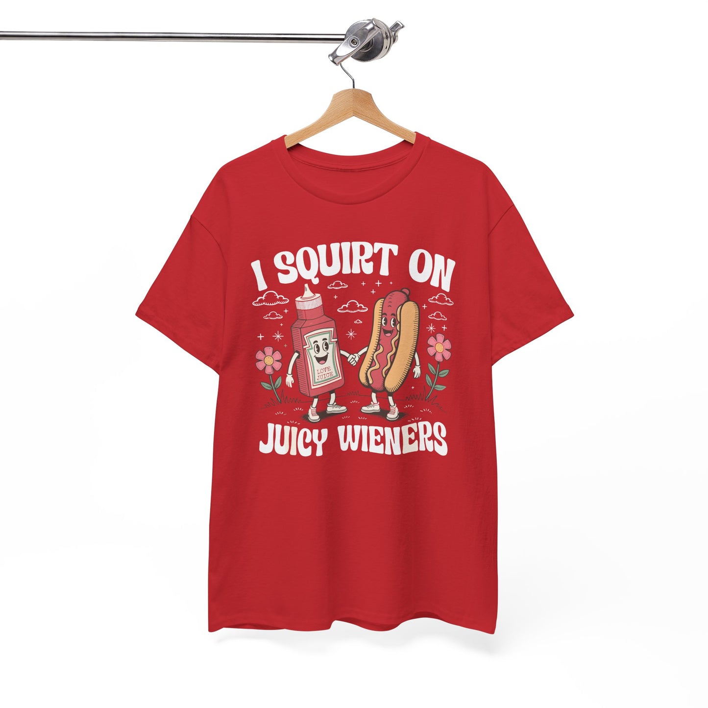 Its A Bad Day To Be A Hot Dog Funny meme Hotdog usa flag Men Women T-Shirt