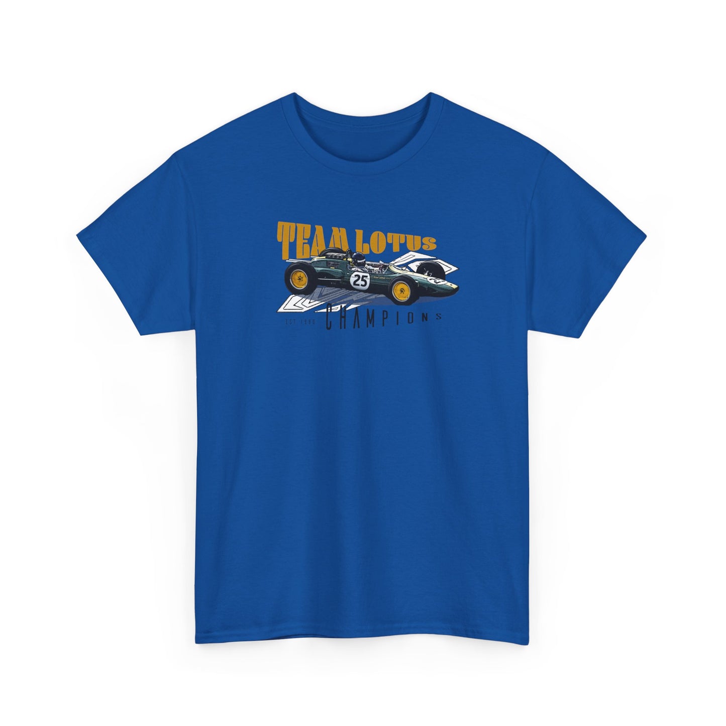 Team Lotus Champion Car T-Shirt Celebrate Racing Legacy and Speed