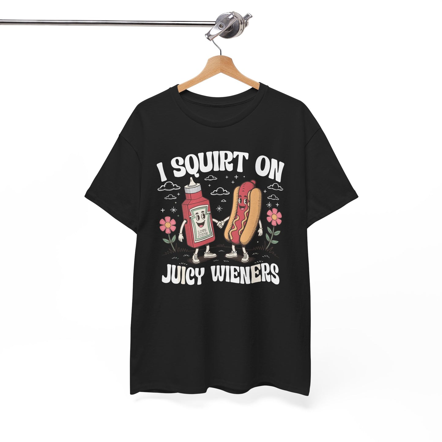 Its A Bad Day To Be A Hot Dog Funny meme Hotdog usa flag Men Women T-Shirt