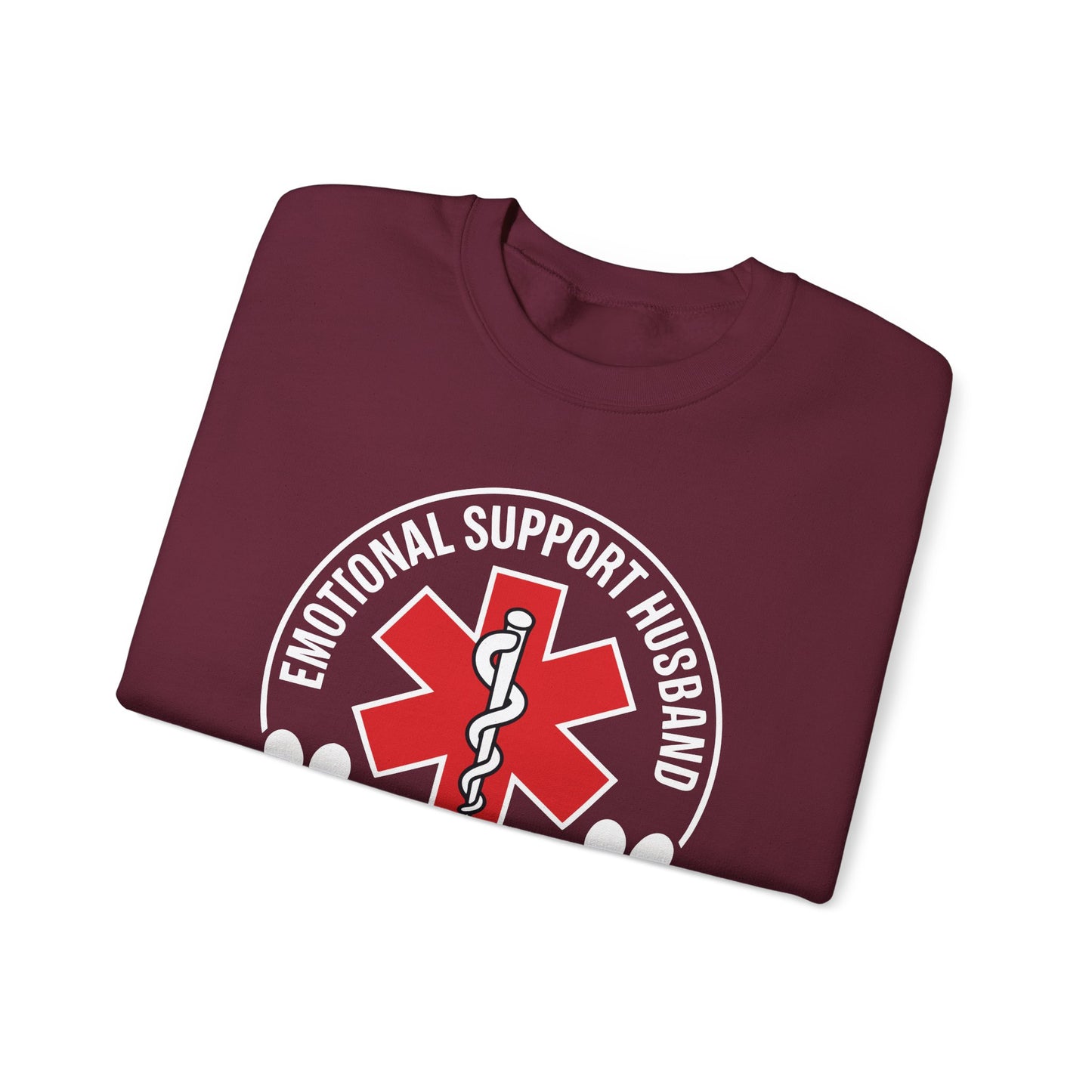 Emotional Support Husband Do Not Pet Sweatshirt