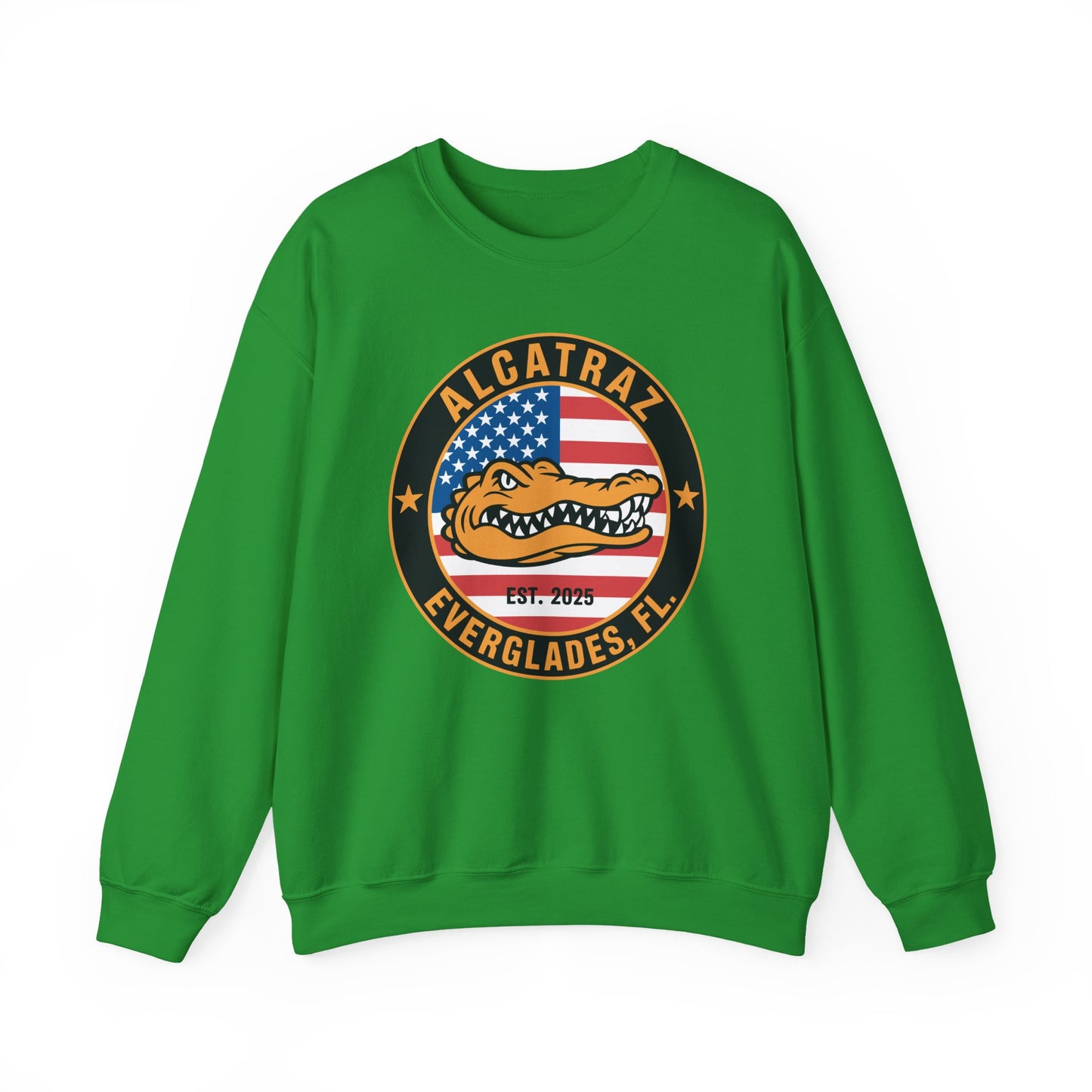 Retro Alcatraz Everglades FL EST 2025 Sweatshirt