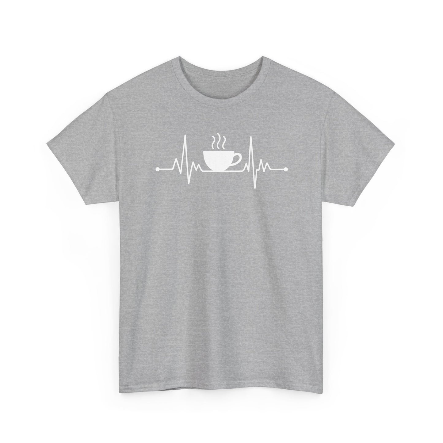 Coffee Heartbeat Drinking Coffee T-Shirt