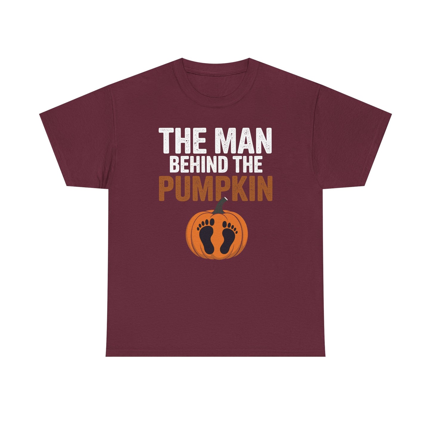 Pregnant Thanksgiving Costume for Dad Expecting Lil Pumpkin T-Shirt