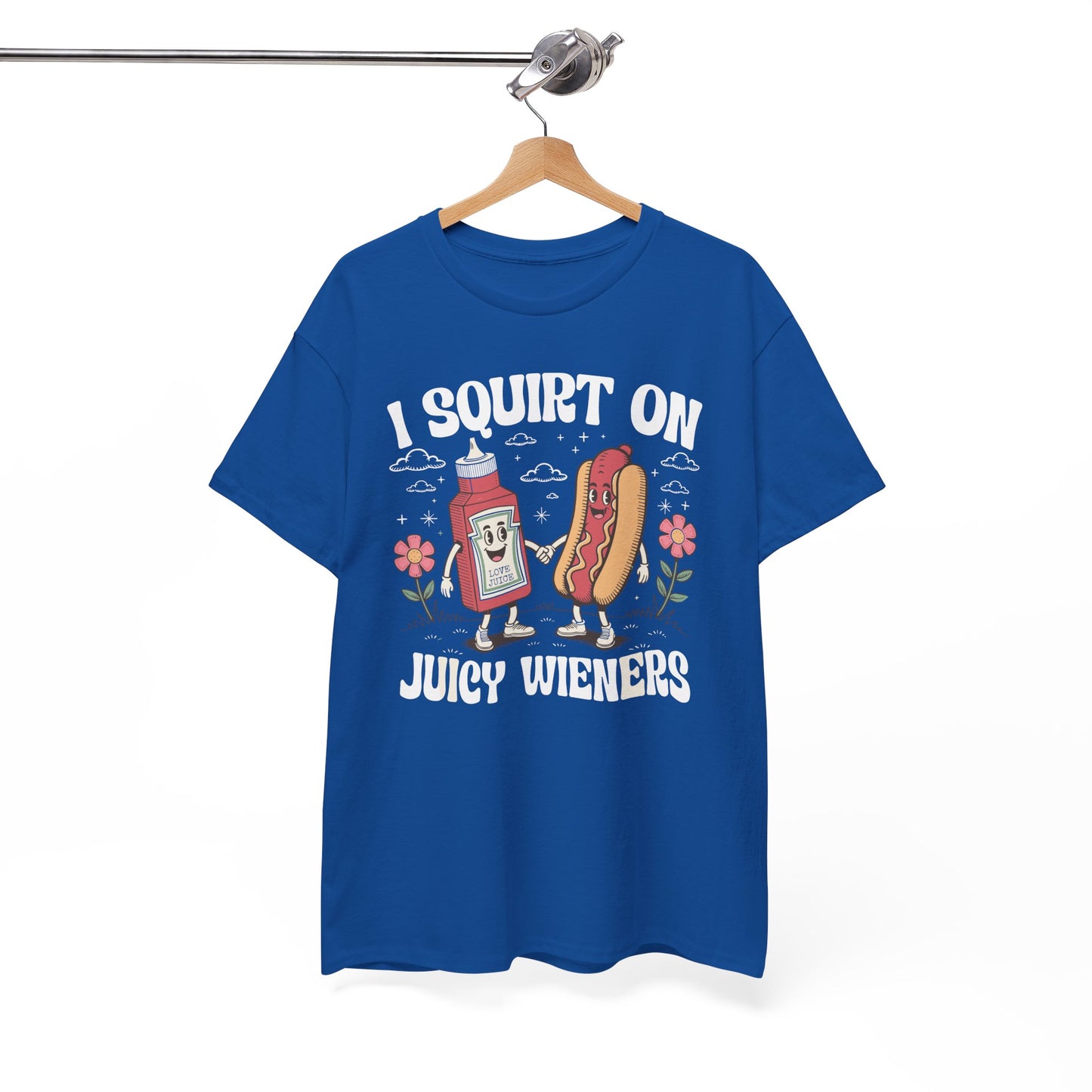 Its A Bad Day To Be A Hot Dog Funny meme Hotdog usa flag Men Women T-Shirt