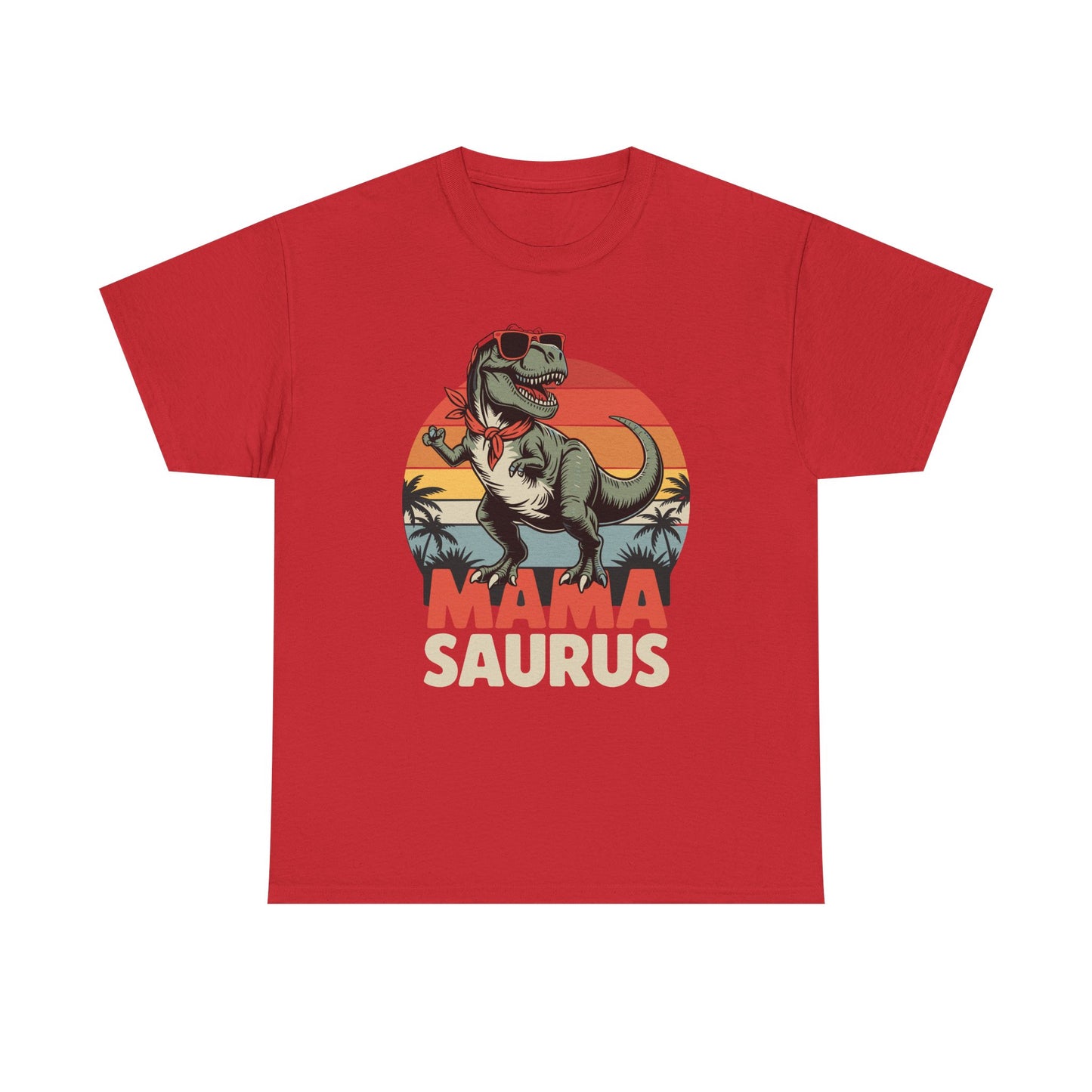 Mamasaurus T Rex Dinosaur Mama Saurus Family Matching Women T-Shirts