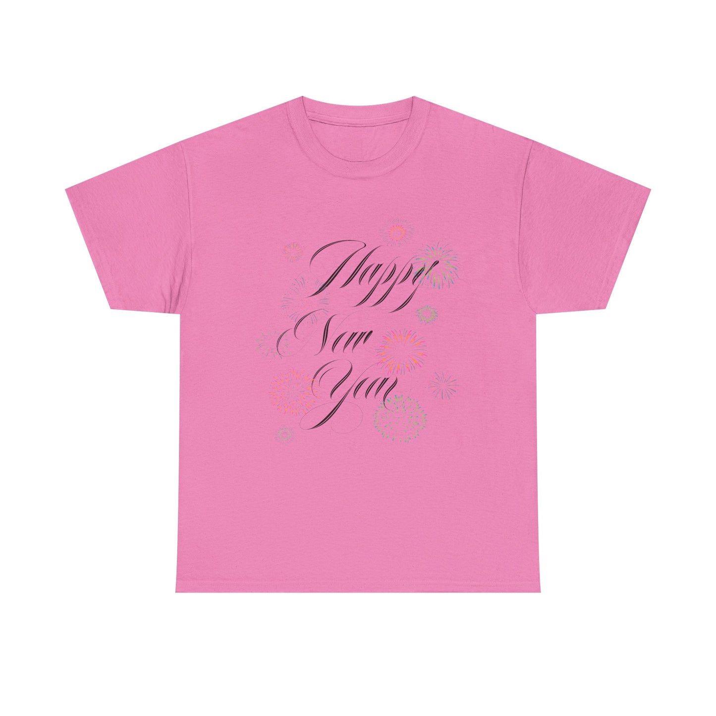 Happy New Year T-Shirt Festive Celebration Tee for Men and Women