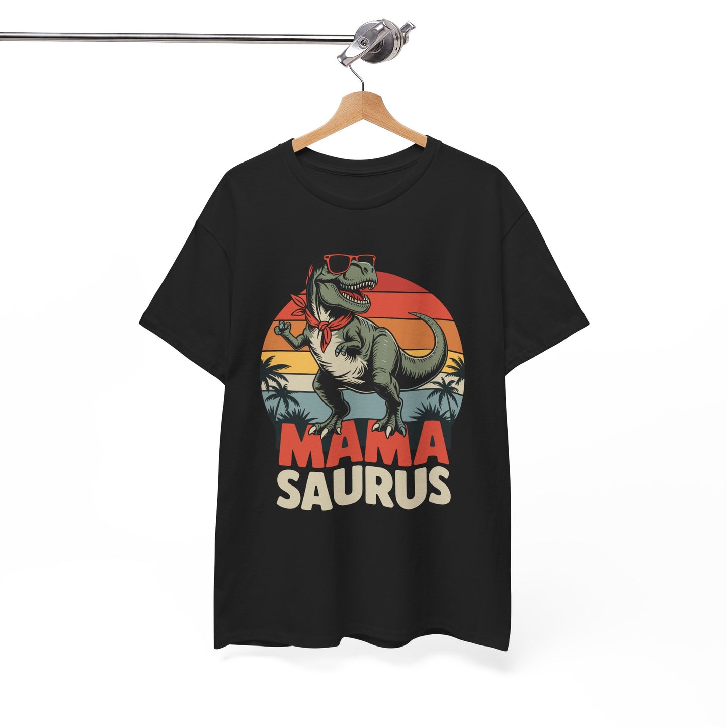 Mamasaurus T Rex Dinosaur Mama Saurus Family Matching Women T-Shirts