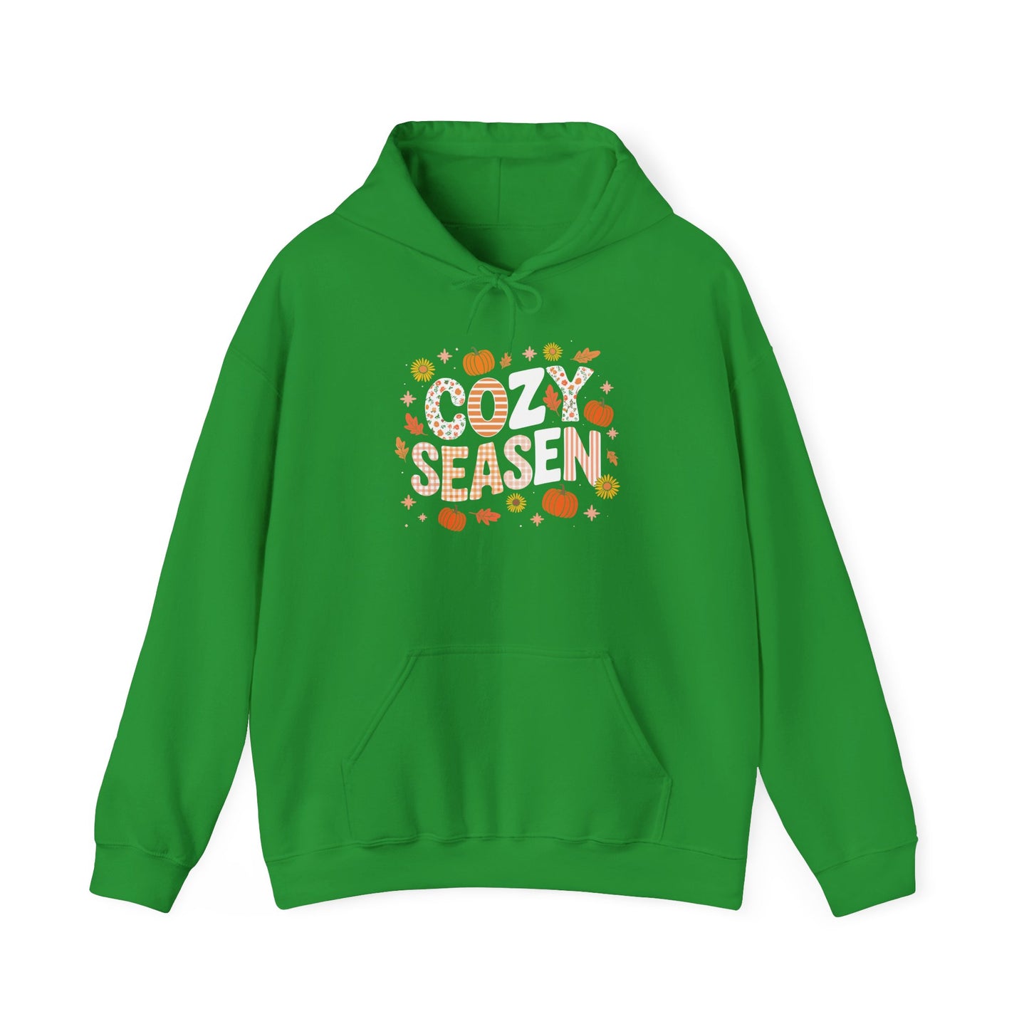 Cozy Season Autumn Fall Vibes Halloween Thanksgiving Pumpkin Hoodie