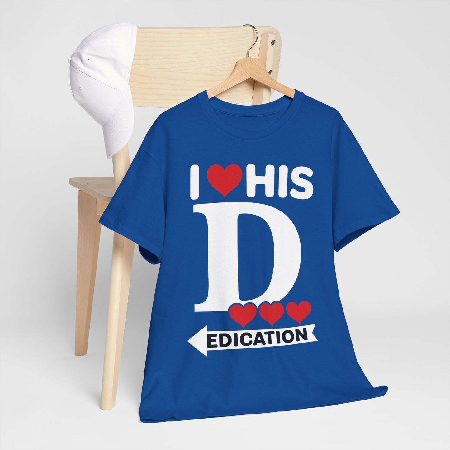 Funny Valentine's Day Couple Matching I Love His Dedication T-Shirt