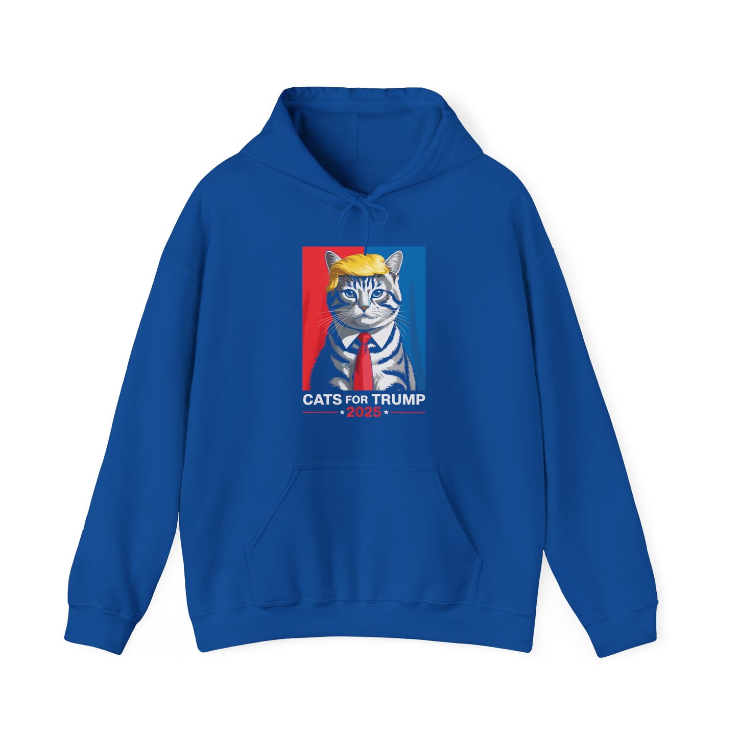 Cats For Trump 2025 Funny Tee For Vance Trump Hoodie