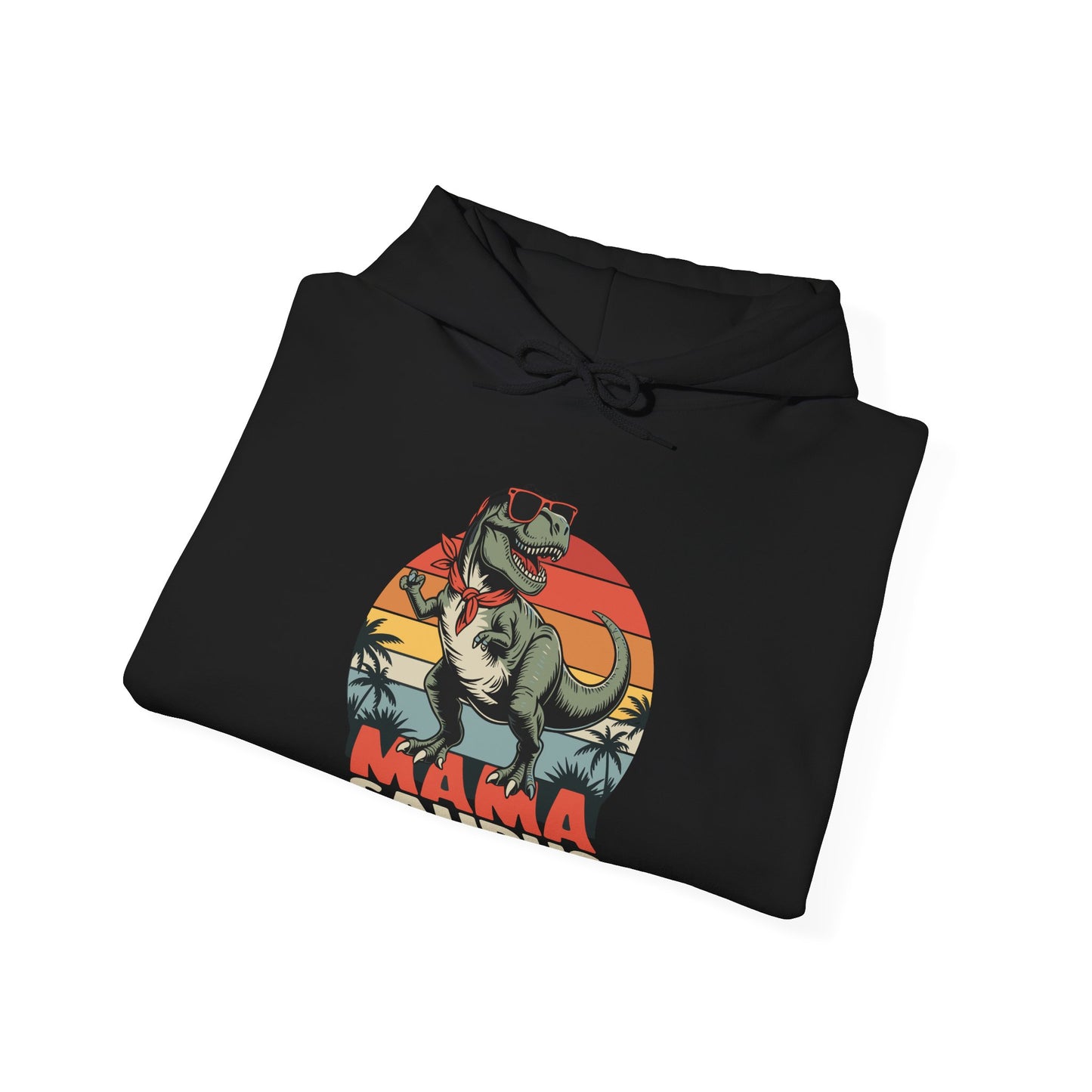 Mamasaurus T Rex Dinosaur Mama Saurus Family Matching Women Hoodie