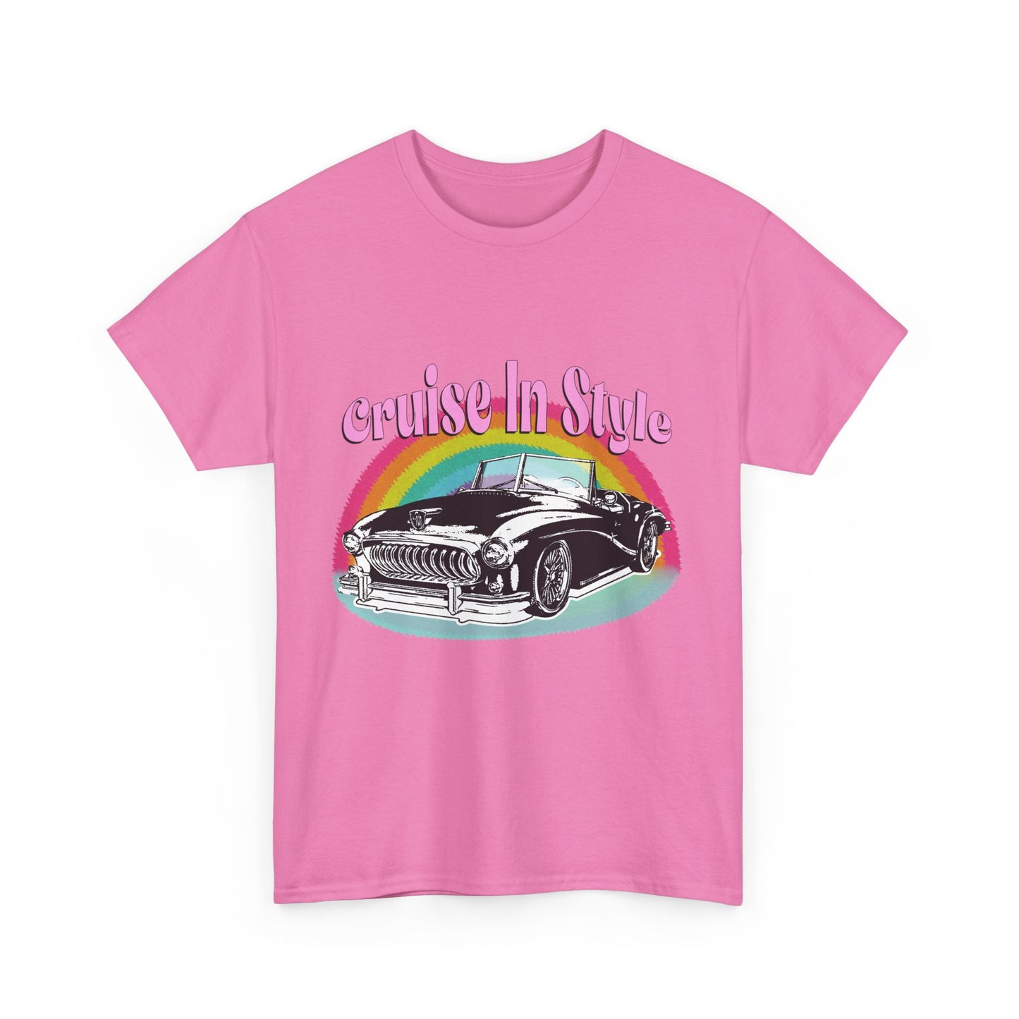 Cruise In Style Car Lovers T-Shirt For Men Women
