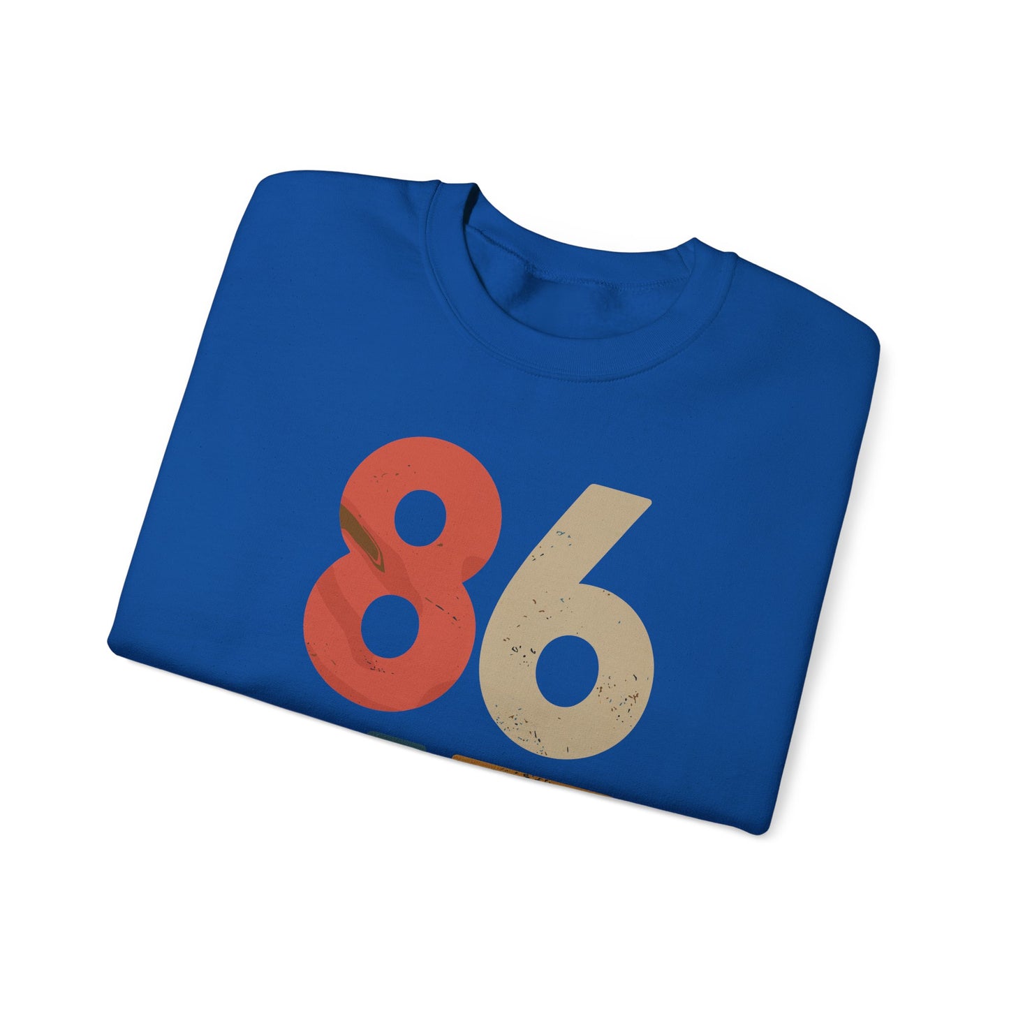 Classic Vintage 80s Style 86 47 Anti Trump Sweatshirt