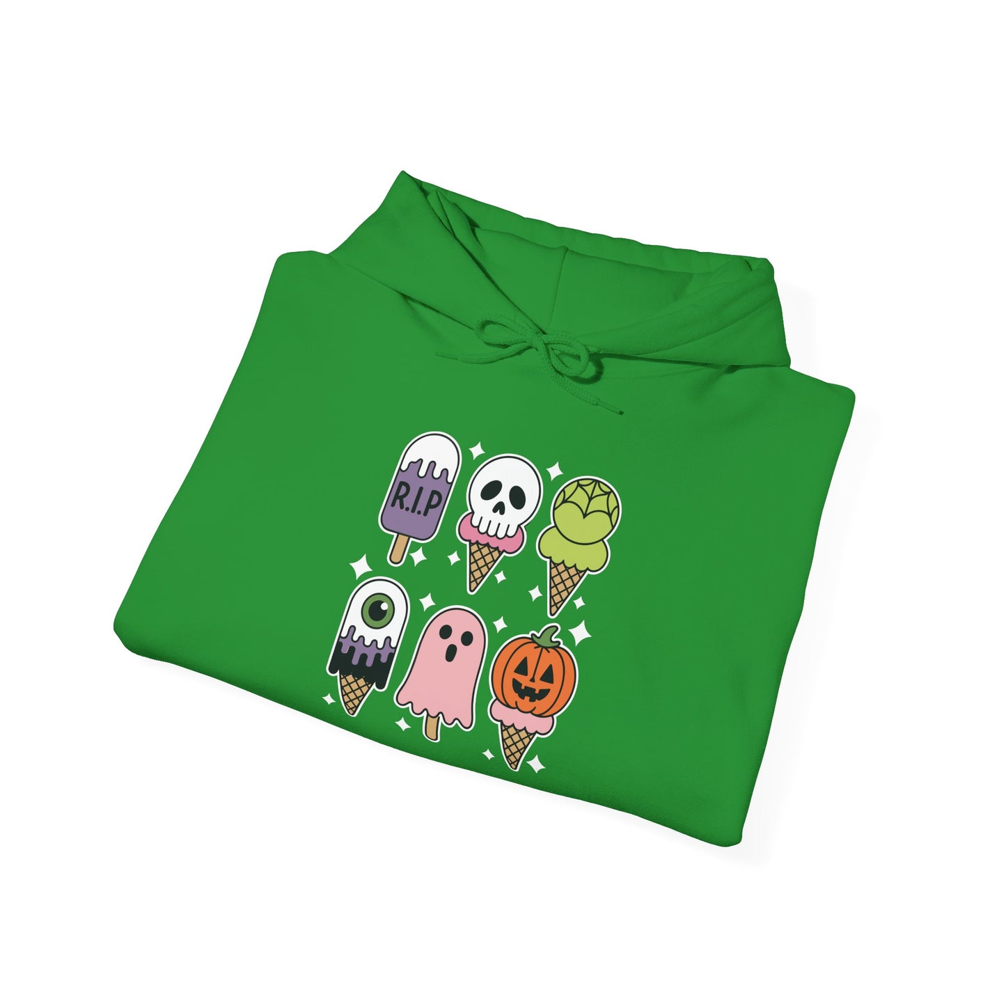 Horror Movie Summer Popsicle Halloween Ice Cream Summer-ween Hoodie for Men Women