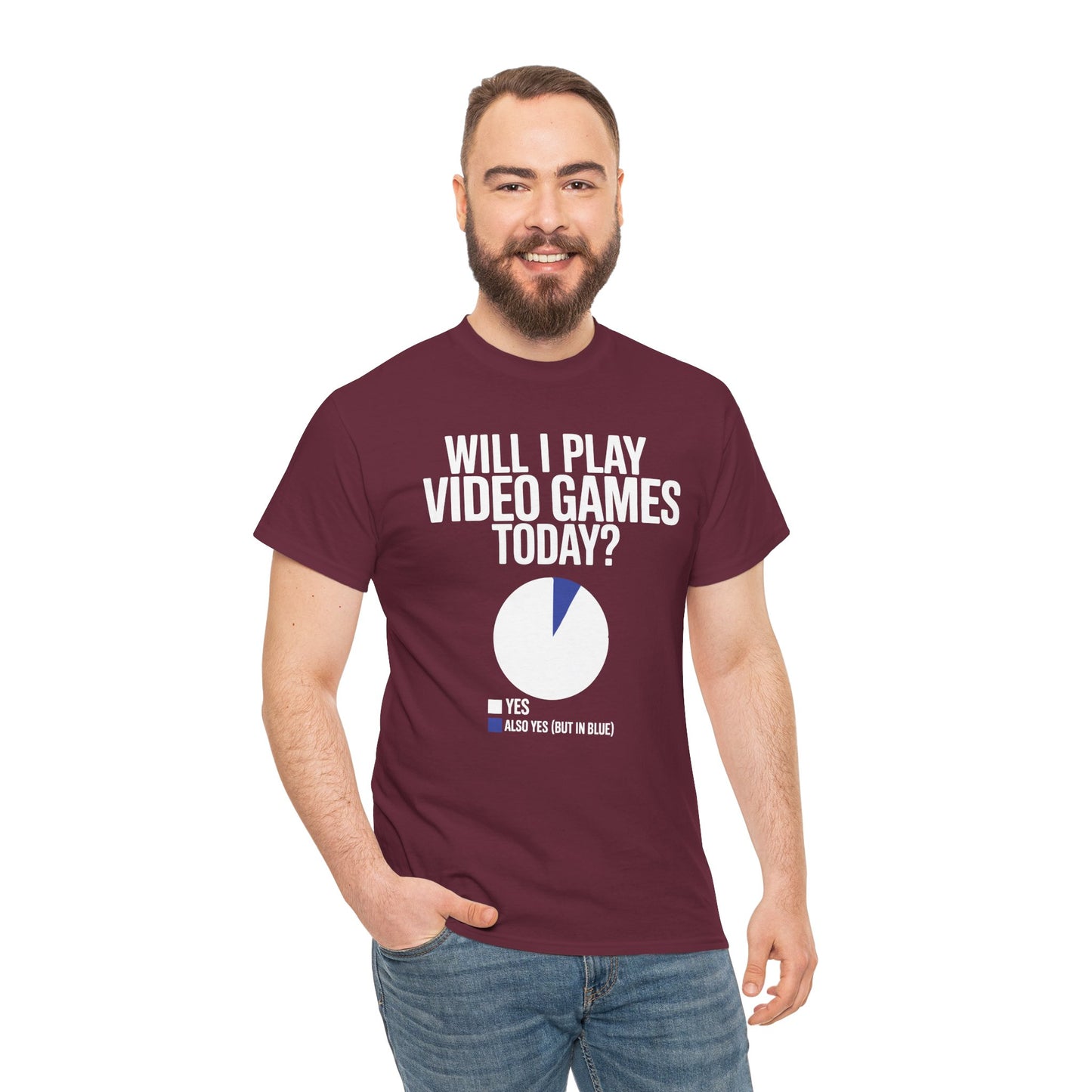 Funny Will I play Video Games today Gamer Gaming T-Shirt