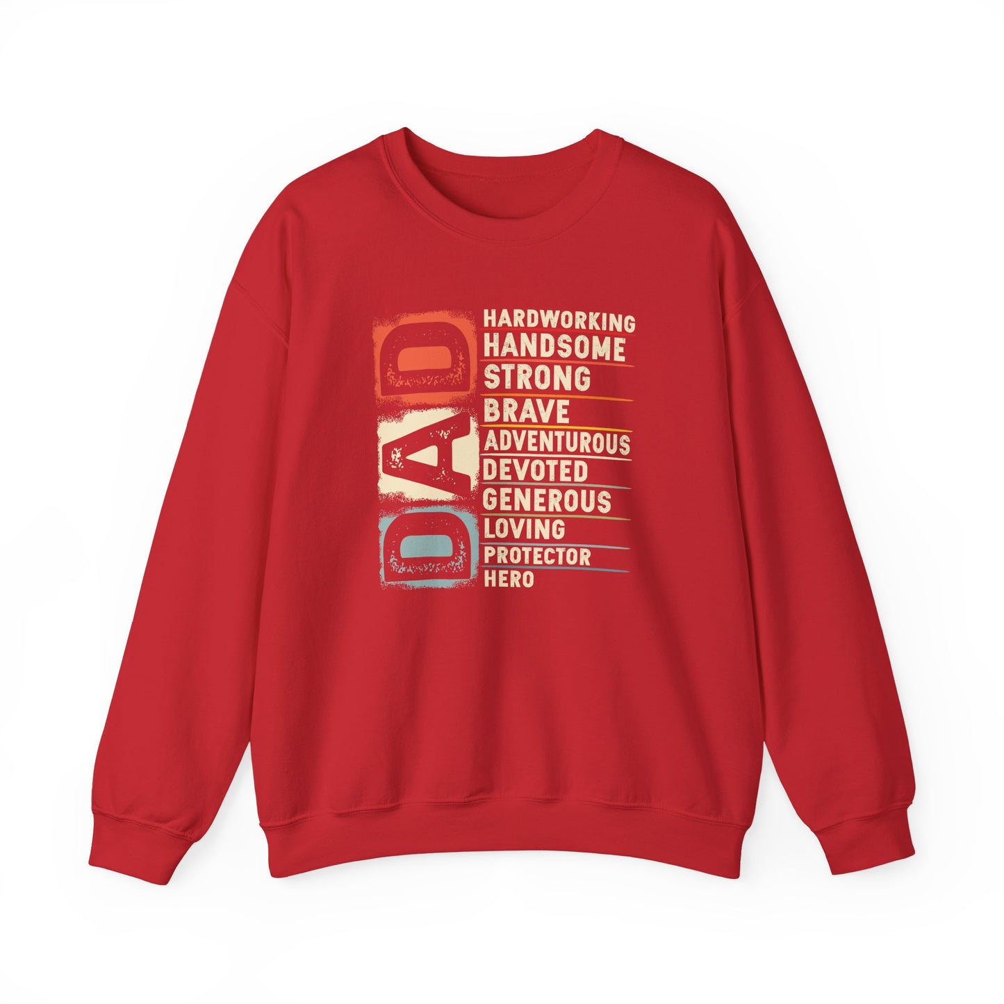 Vintage Funny Definition of Dad Retro Meme Joke Father's Day Sweatshirt
