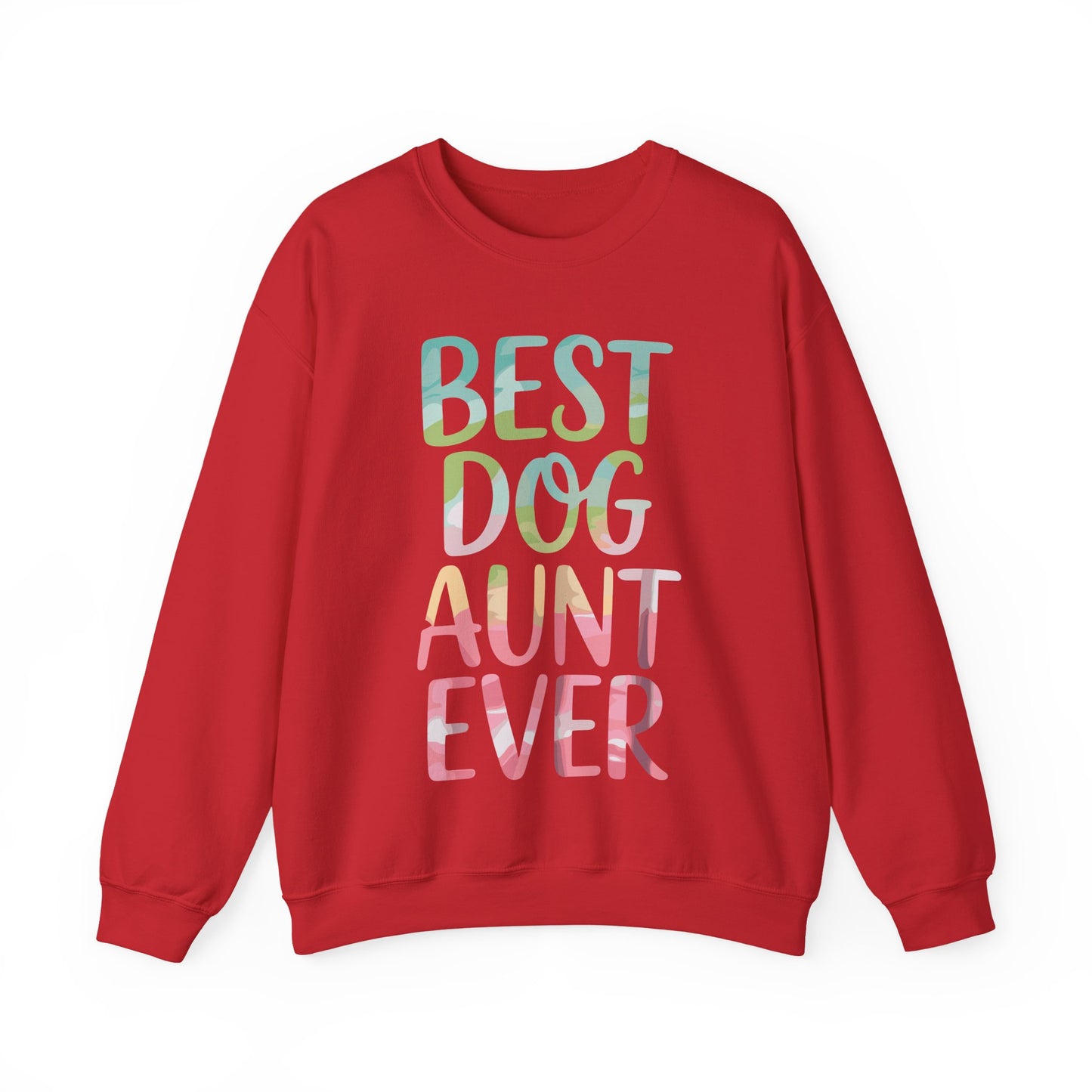 Best Dog Aunt Ever Shirt Women Dog Lover Auntie Mothers Day Sweatshirt