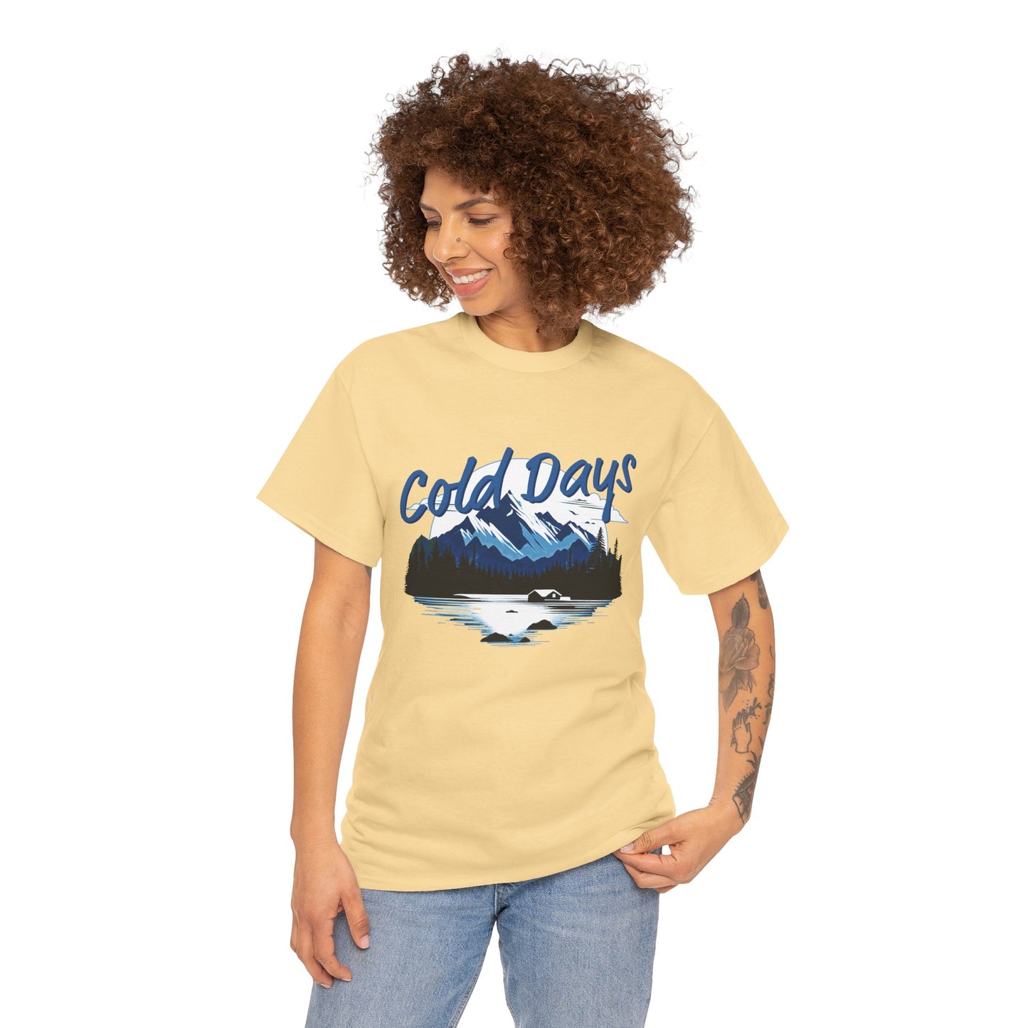 Cold Days Club Retro Aesthetic T-Shirt